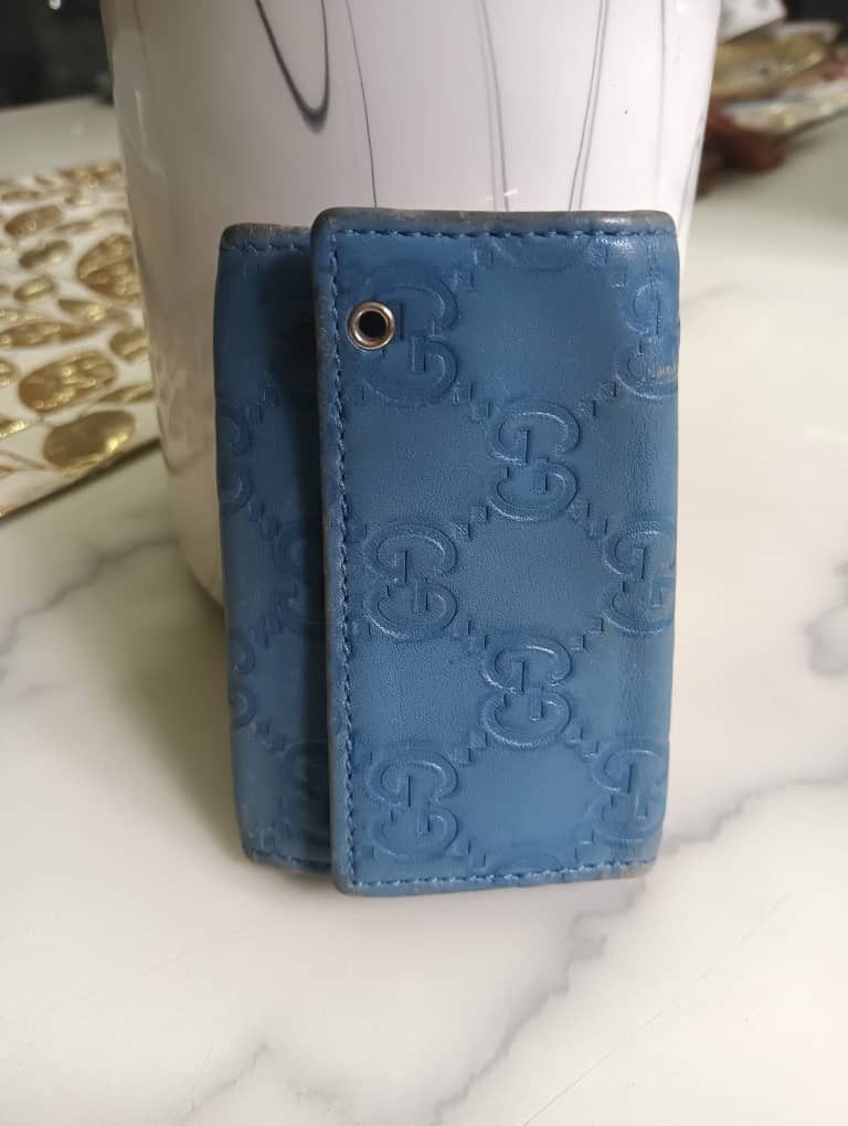 Gucci Vintage leather Gucci monogram key case Size ONE SIZE - 2 Thumbnail