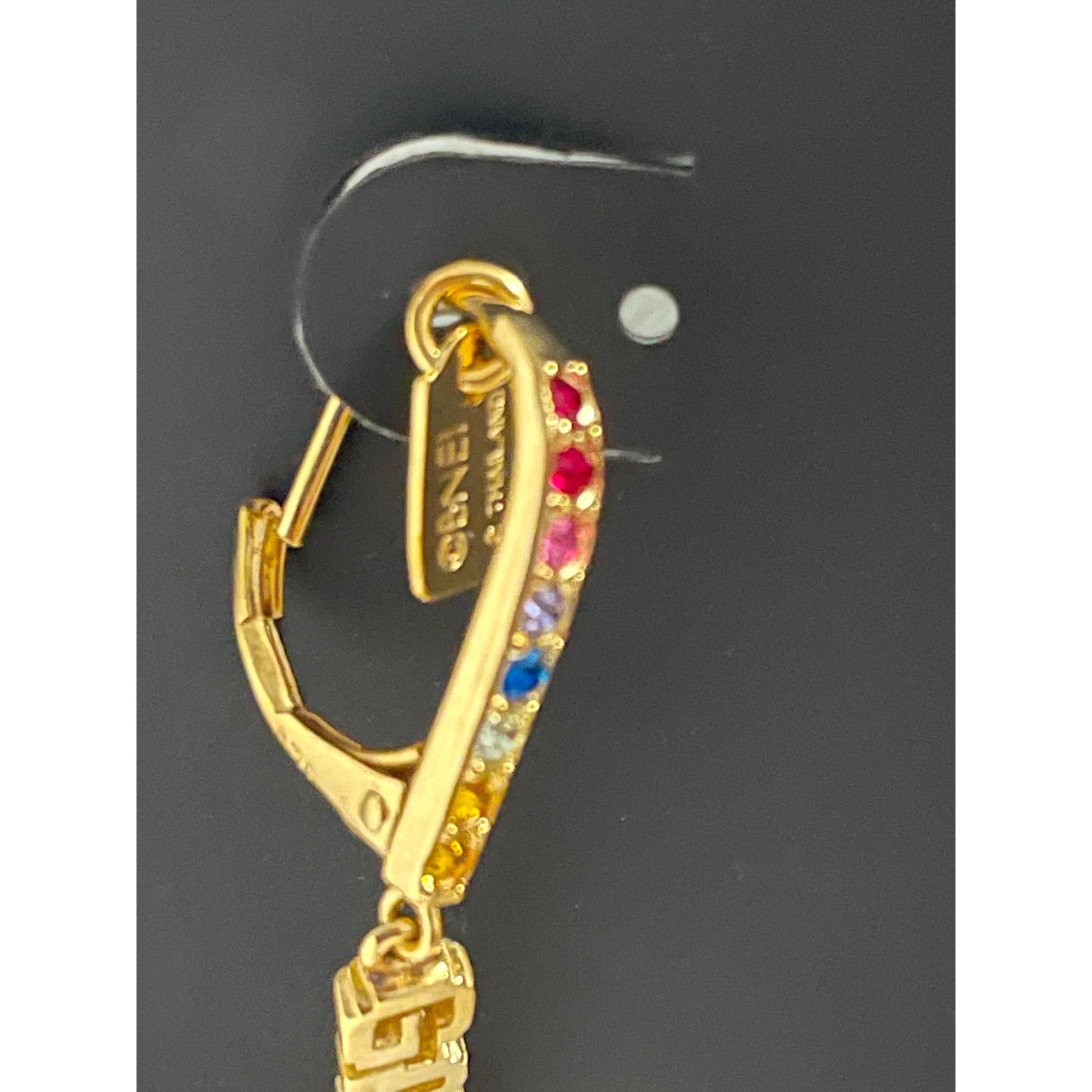 Coach Coach Pac Man Earrings Game Over Drop Multi Color Size ONE SIZE - 2 Thumbnail