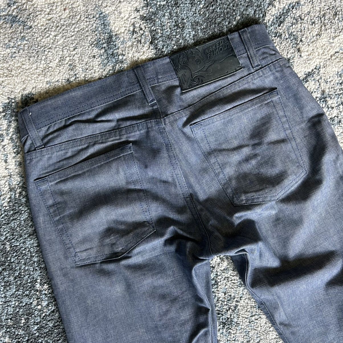 Naked & Famous 2013 Made in Canada 10 oz Selvedge Chambray Japanese Denim Size US 32 / EU 48 - 10 Thumbnail