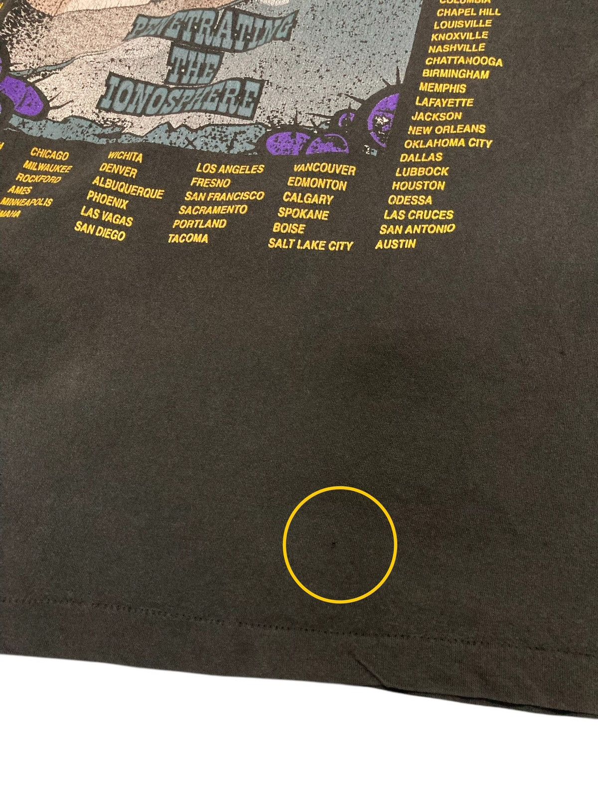 Band Tees Vintage 1994 ZZ TOP Antenna World Tour T-Shirt Size US XL / EU 56 / 4 - 18 Thumbnail