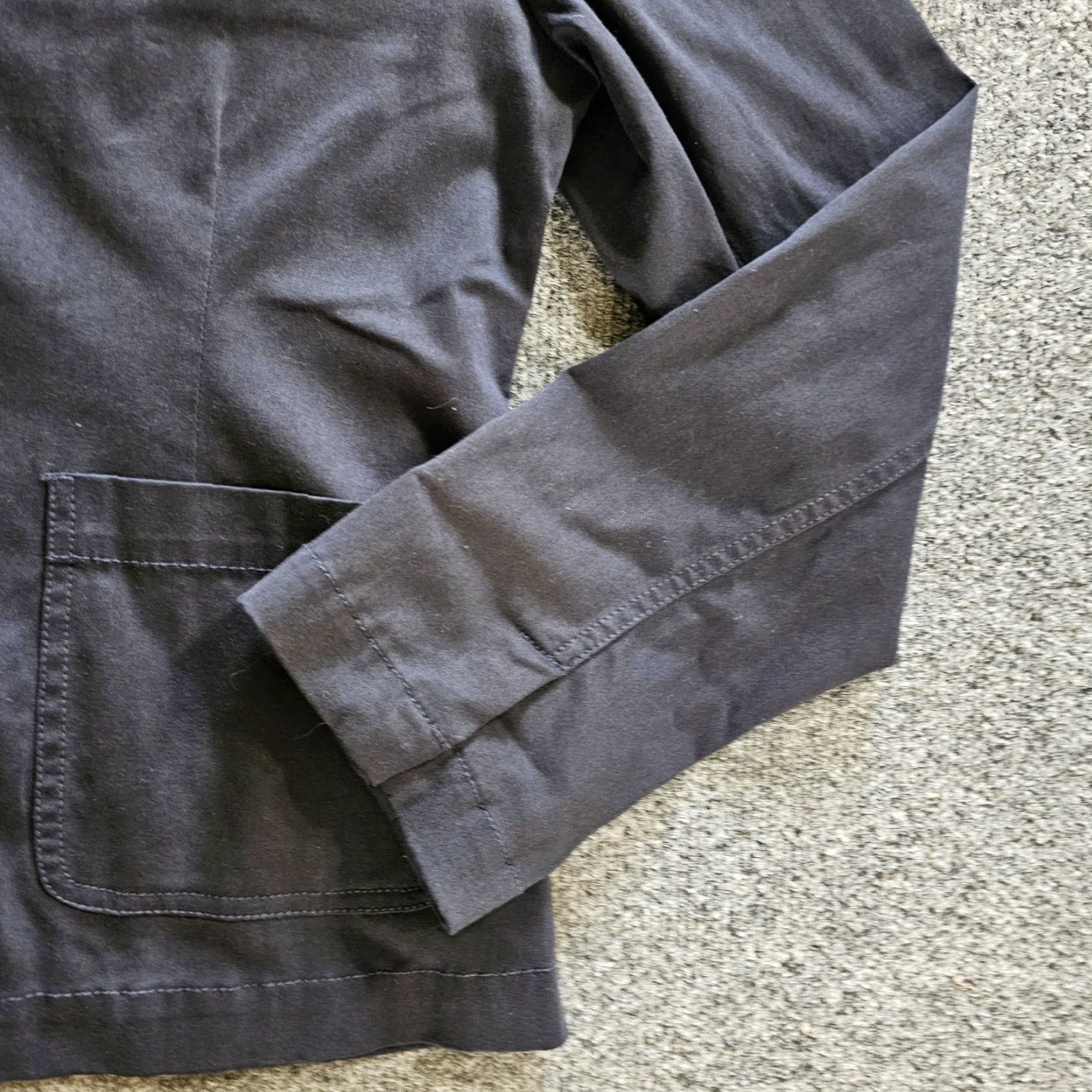 Eileen Fisher Eileen Fisher Jacket Women Small Black Button Long Sleeve Pockets Minimal Basic Jacket Size S / US 4 / IT 40 - 4 Thumbnail