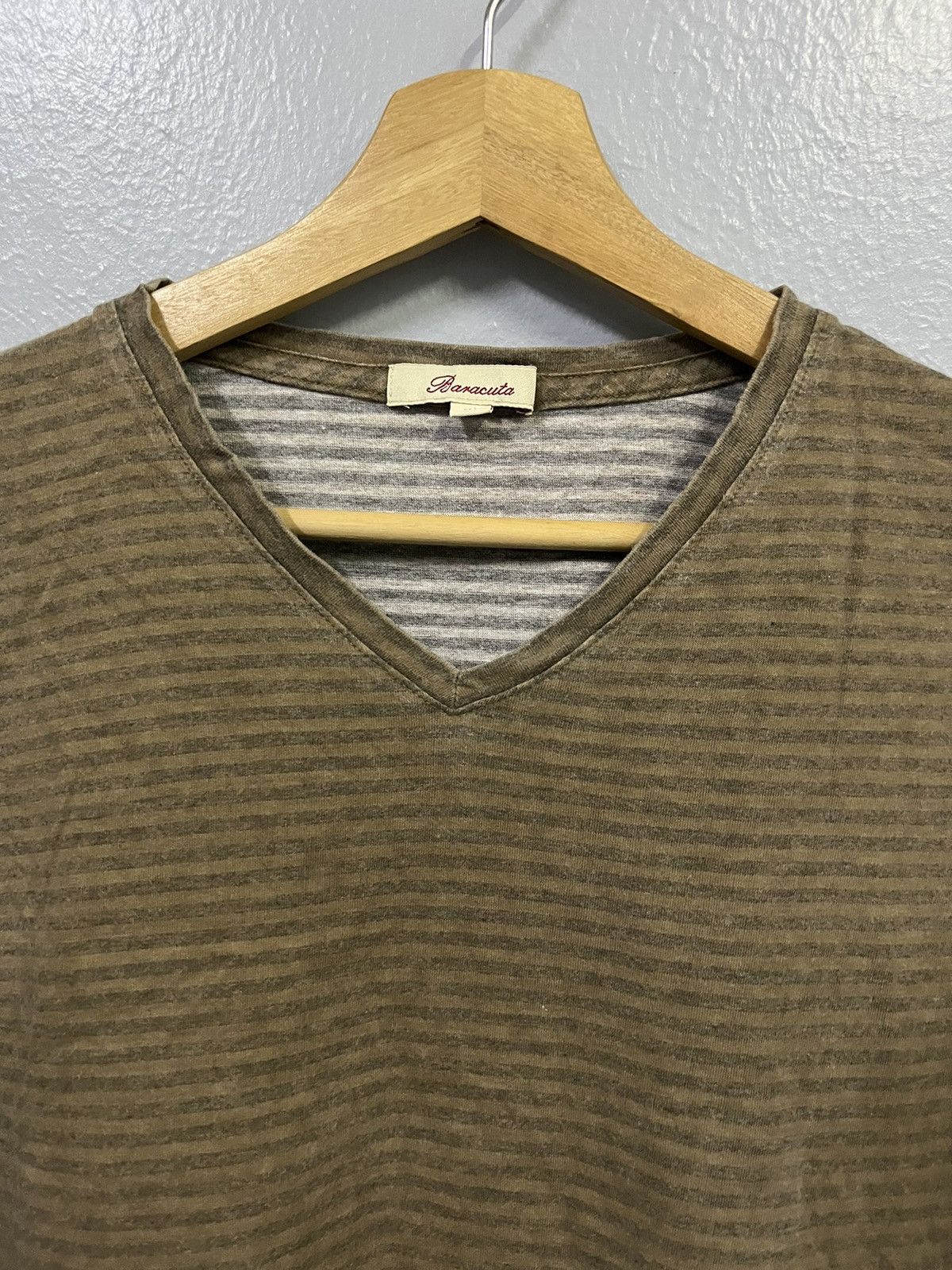 Baracuta BARACUTA STRIPED TEE Size US M / EU 48-50 / 2 - 2 Thumbnail