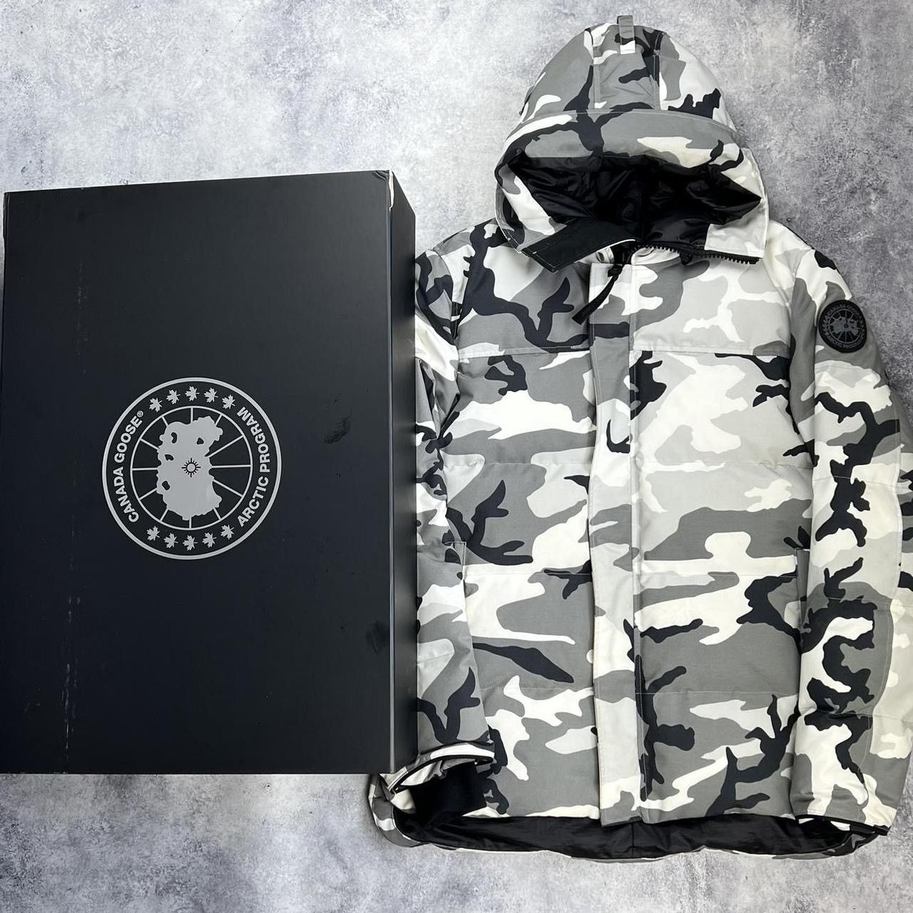 Canada Goose Canada goose grey camo macmillan parka Grailed