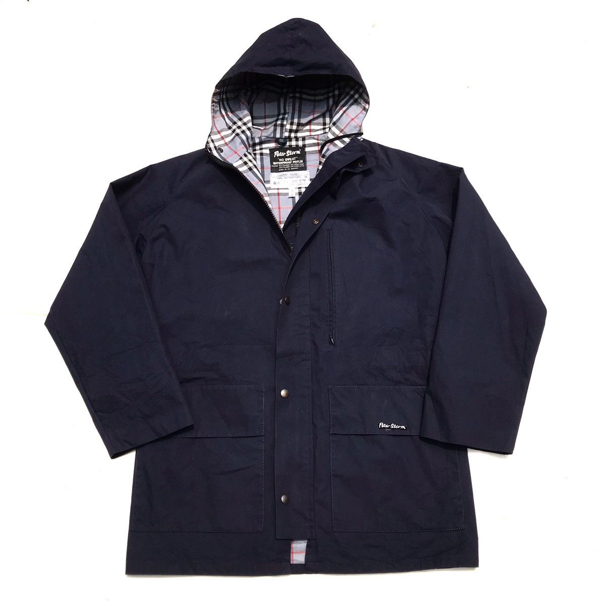 Vintage Peter Storm 70s Hunter hiking Jacket Big Pocket waterproof Size US L / EU 52-54 / 3 - 1 Thumbnail