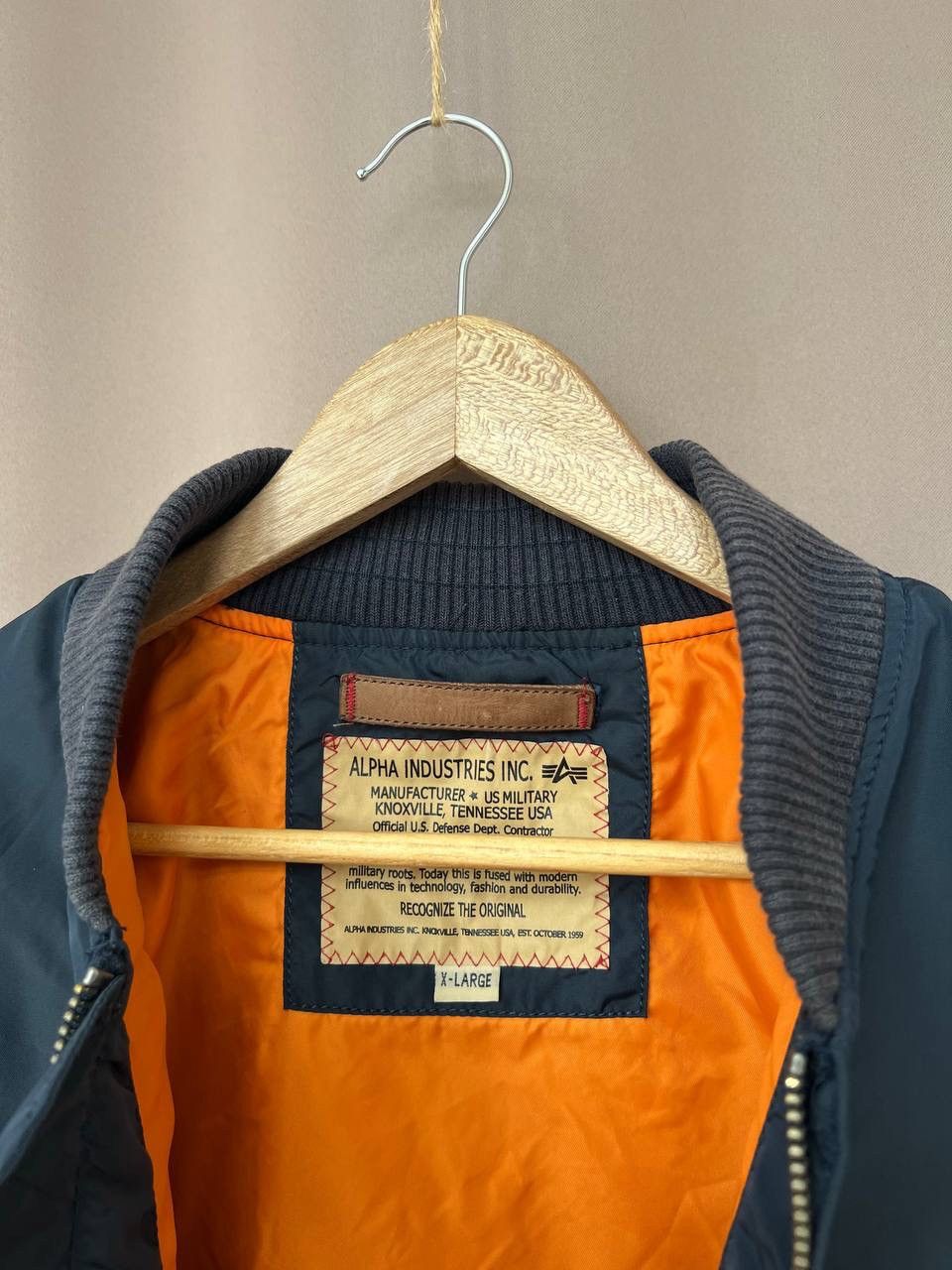 Alpha Industries Alpha Industries Mens Full Zip Bomber Jacket Size M Aviator Size US M / EU 48-50 / 2 - 10 Thumbnail