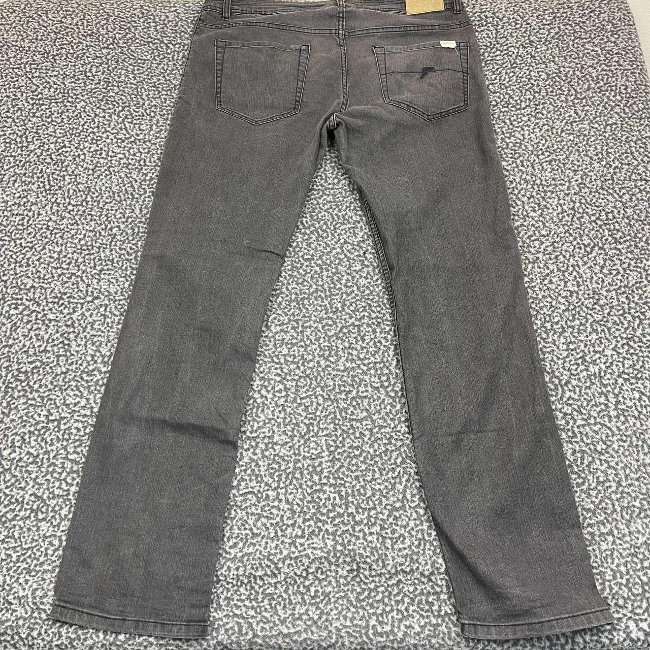 Other Footprint Manufacture Jeans Men 36x33 Straight Denim Pants Size US 36 / EU 52 - 2 Thumbnail