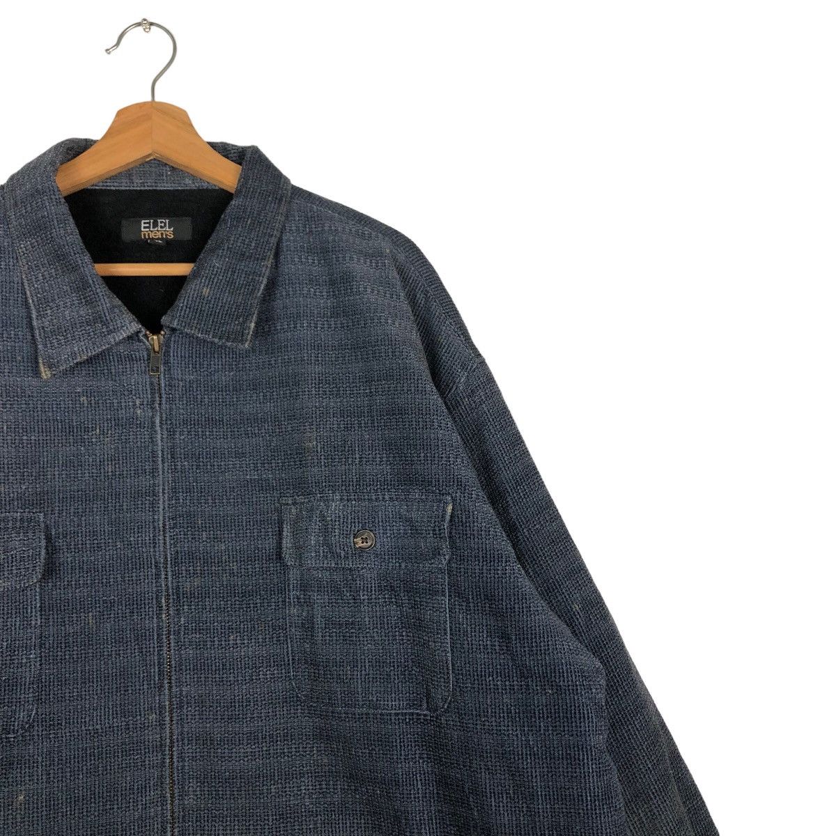 Flannel 🔥Vintage Zipper Flannel Jacket Tartan ELEL Issey Miyake Size US L / EU 52-54 / 3 - 6 Thumbnail