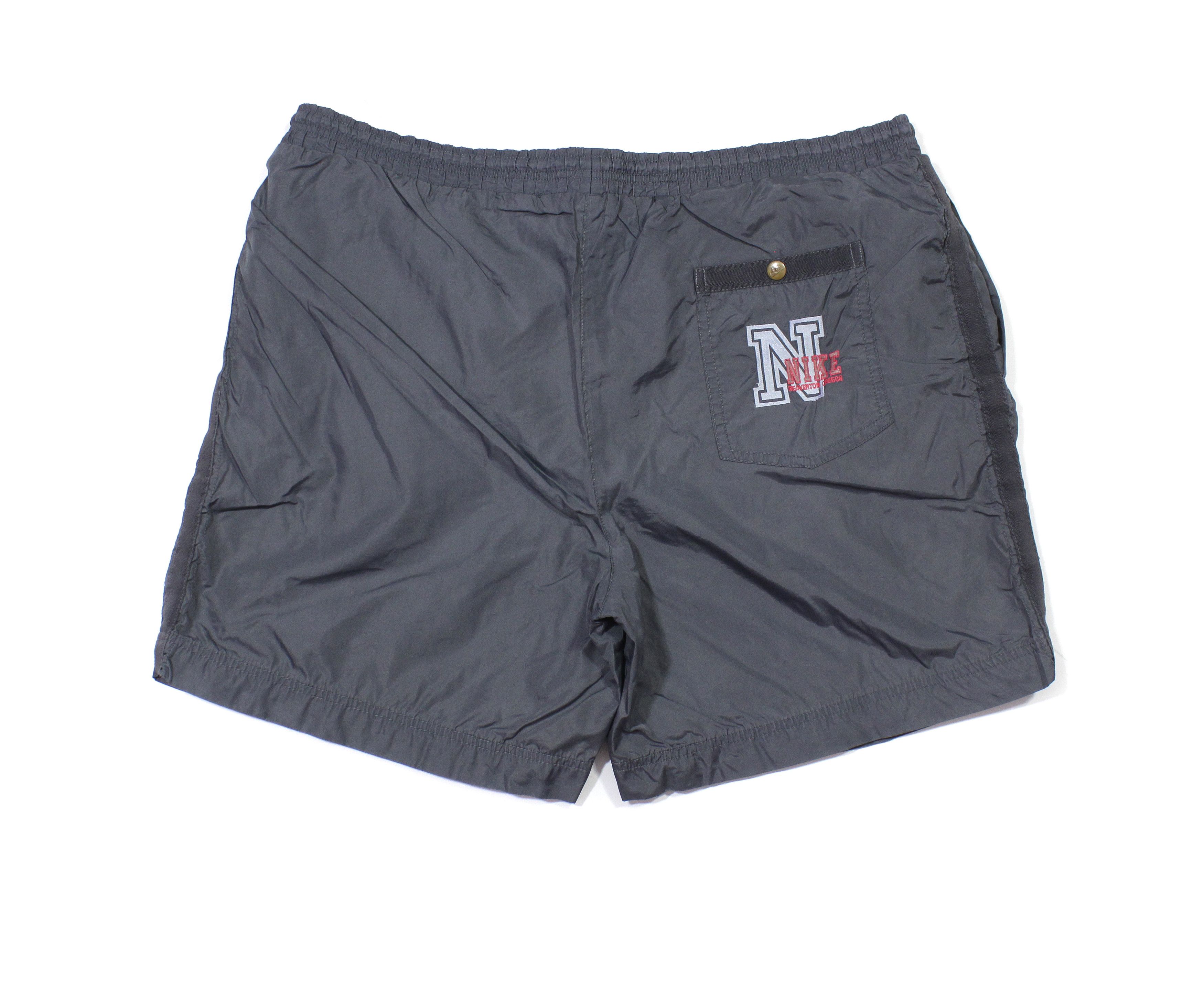 Nike 90S Swoosh Logo Nylon Swim Shorts Size US 34 / EU 50 - 2 Thumbnail