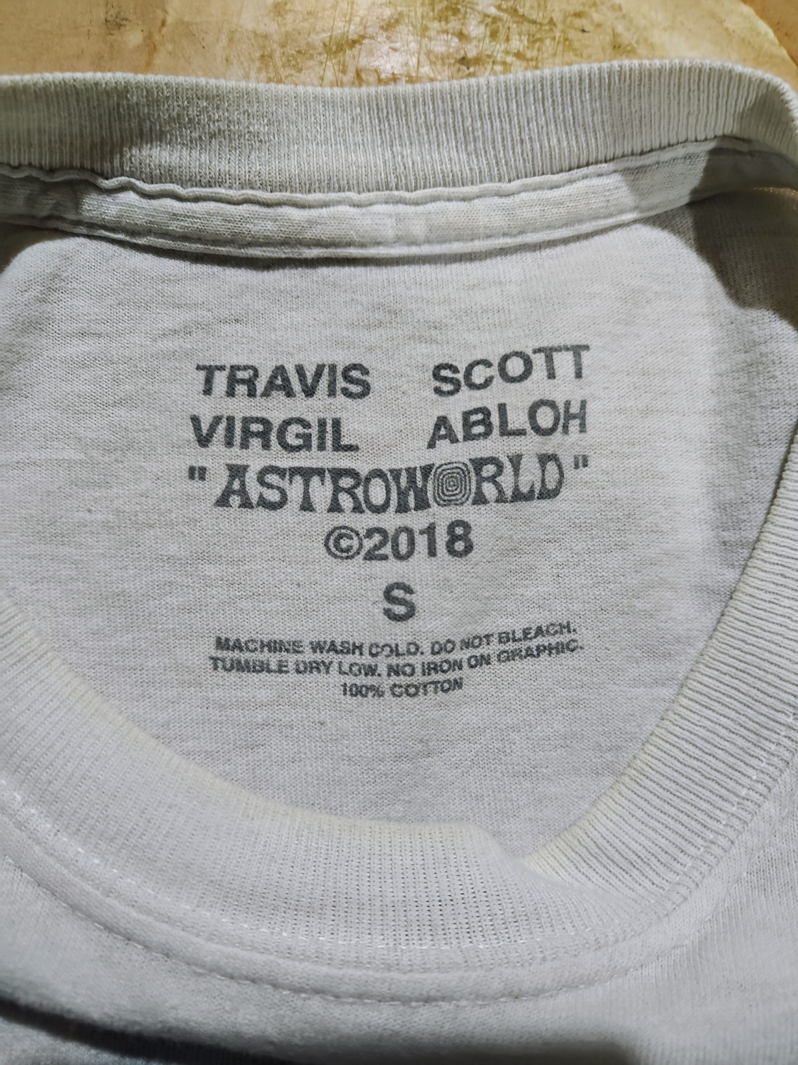 Virgil Abloh Virgil Abloh × TRAVI$ $COTT × Astroworld × Vintage Size US S / EU 44-46 / 1 - 2 Thumbnail