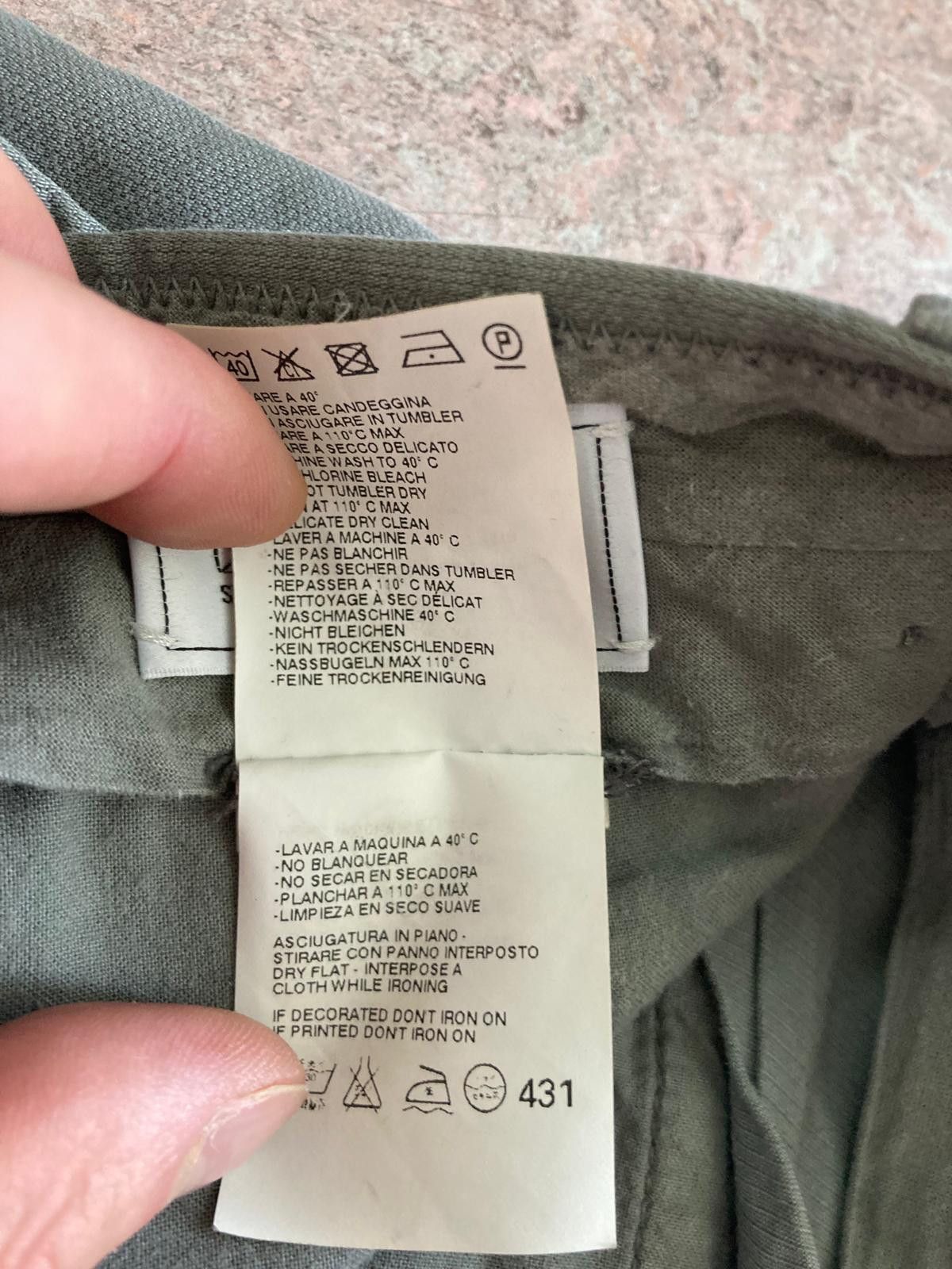 Maison Margiela Maison Margiela Pants Grey IT50 Size US 34 / EU 50 - 6 Thumbnail