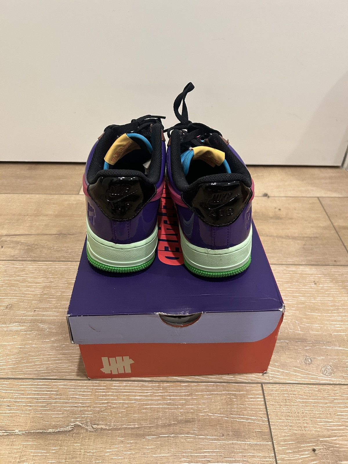 Nike × Undefeated Nike Undefeated x AF1 Low ‘Pink Prime’ Size US 8 / EU 41 - 2 Thumbnail