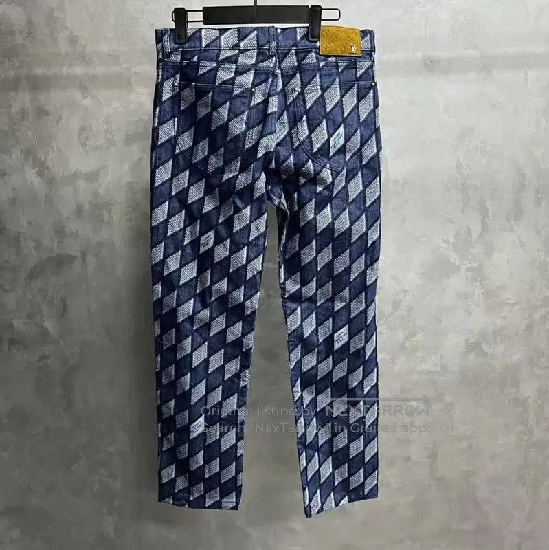 Louis Vuitton Louis Vuitton Blue Casual Pants for Men . Size US 32 / EU 48 - 4 Thumbnail