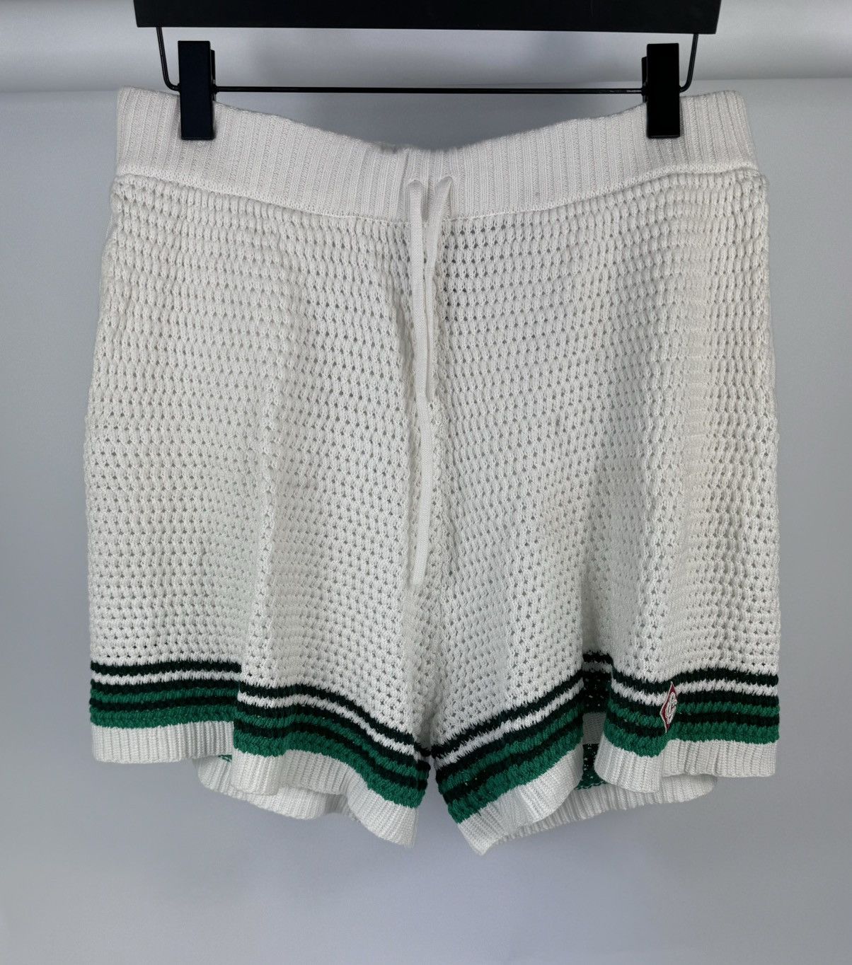 Casablanca LOGO KNIT SHORTS Size US 34 / EU 50 - 1 Thumbnail