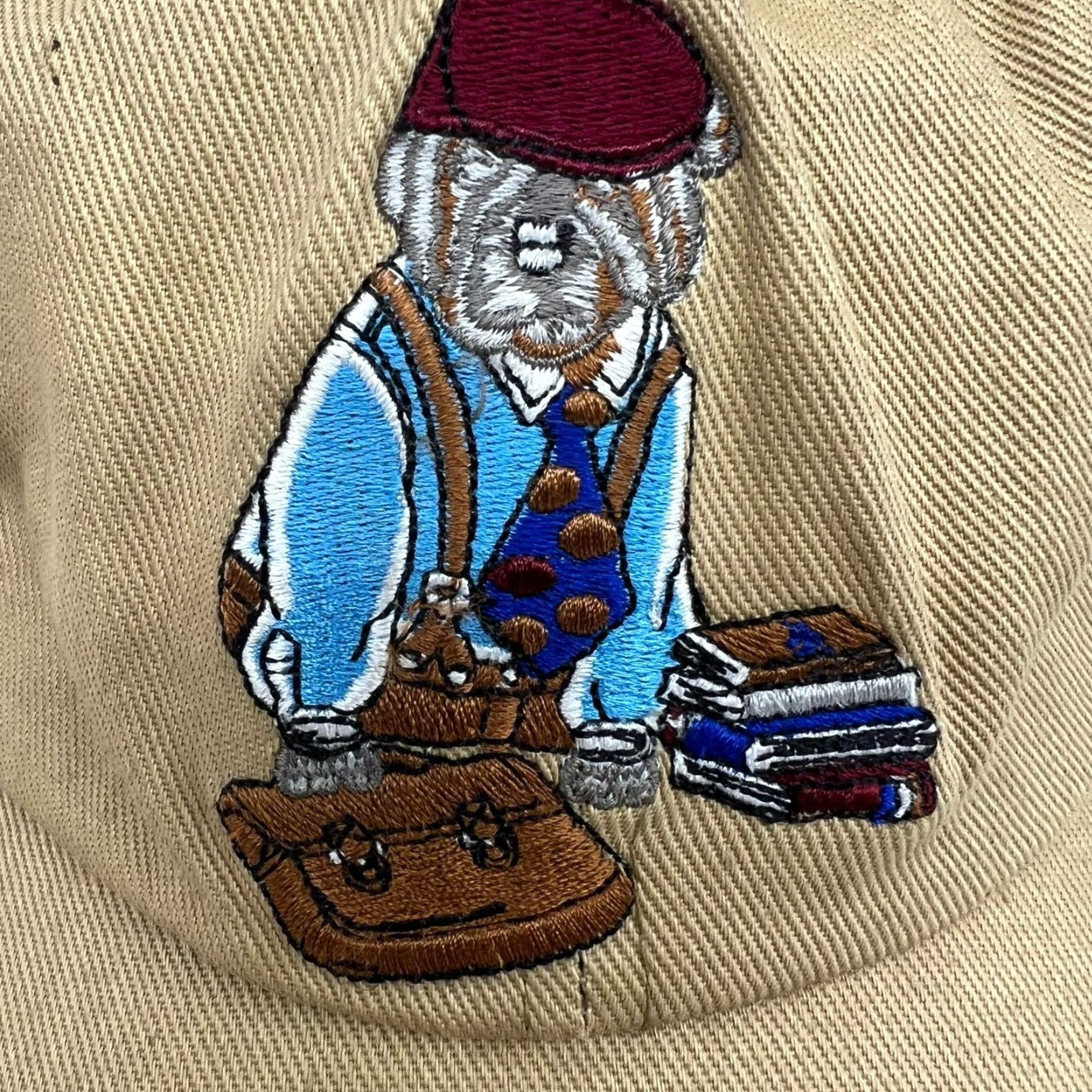Vintage VINTAGE Schuman & Sullivan Best Doggone Dad Baseball Cap Adjustable One Size Brown 80s 90s Mens Size ONE SIZE - 2 Thumbnail