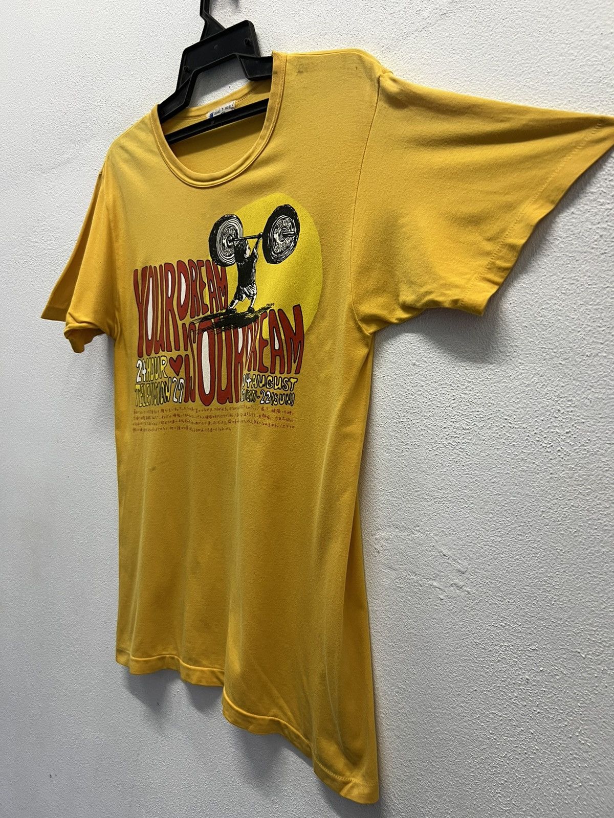 Vintage NTV YOUR DREAM IS OUR DREAM 24 HOUR TELEVISION CHARI-T-SHIRT Size US L / EU 52-54 / 3 - 4 Thumbnail
