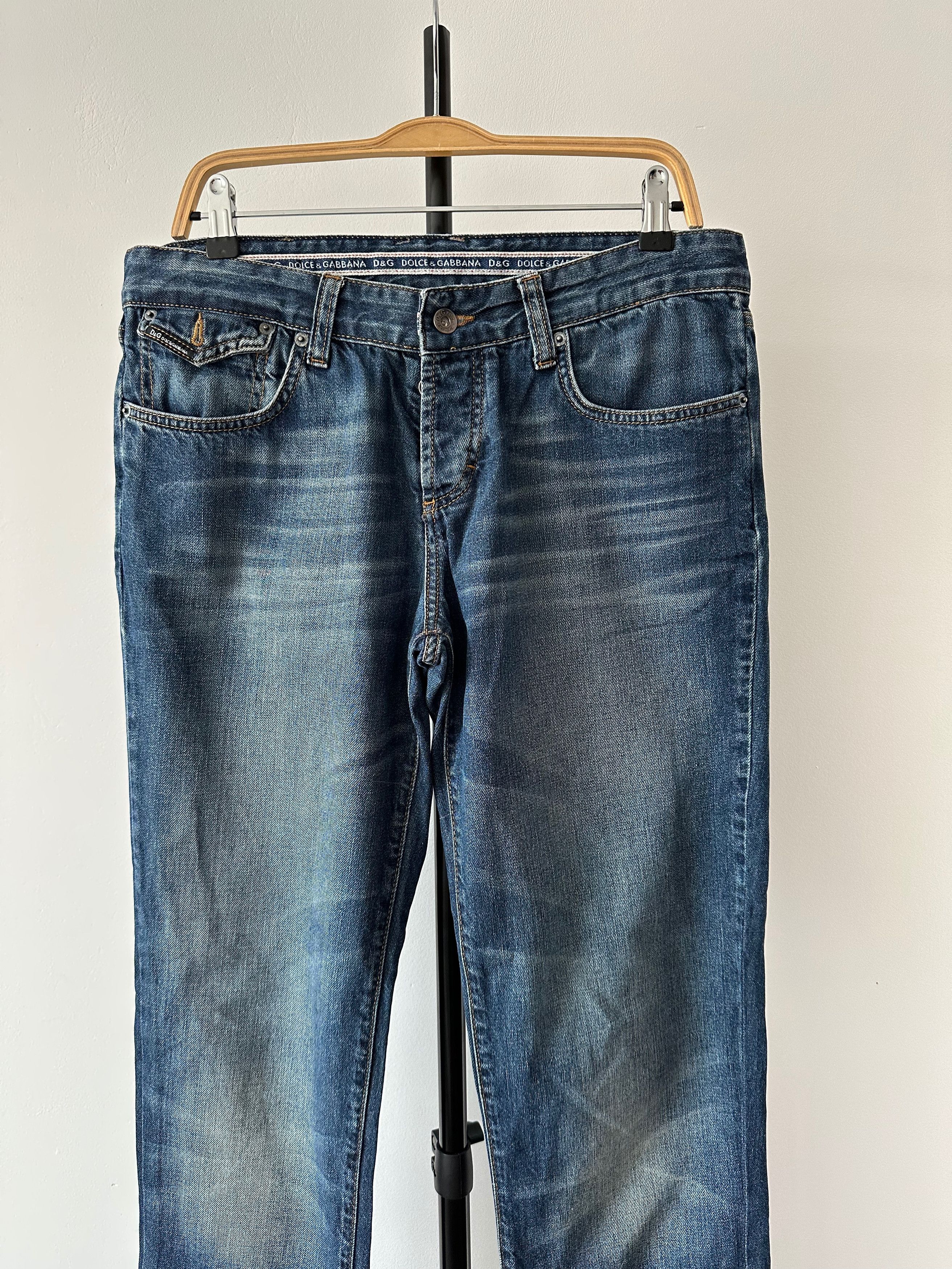 Dolce & Gabbana Dolce Gabbana vintage blue denim jeans pants Size US 33 - 3 Thumbnail
