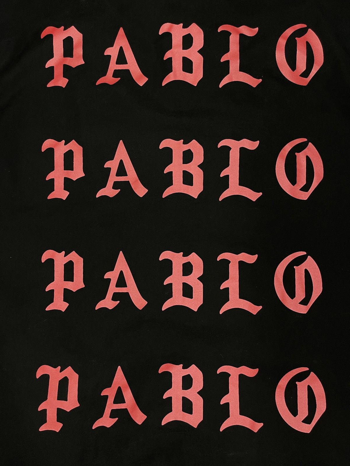 Kanye West I Feel Like Pablo Project Jacket Black Big Logo Kanye West Size US S / EU 44-46 / 1 - 3 Thumbnail