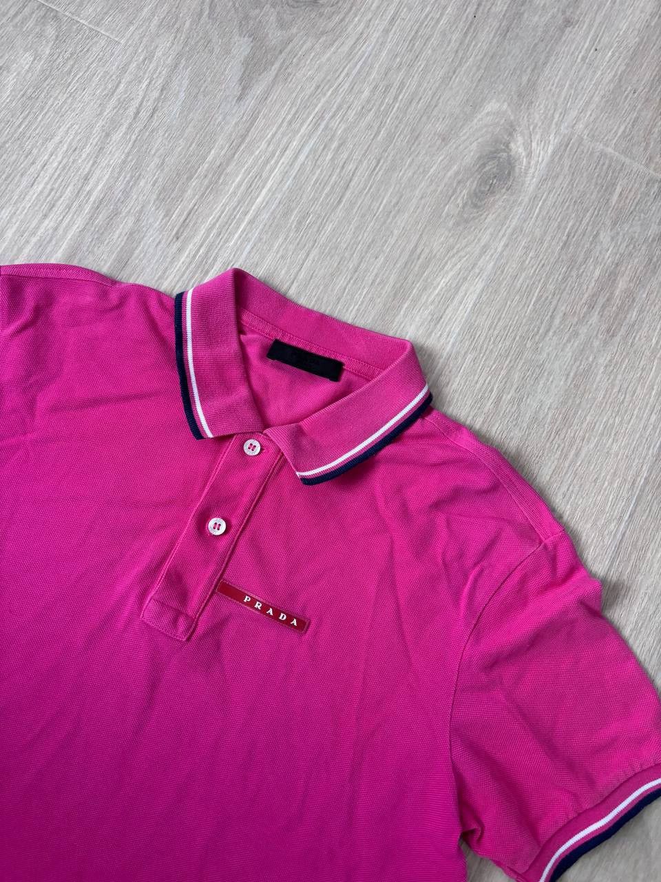 Prada Prada polo shirt y2k Size US M / EU 48-50 / 2 - 2 Thumbnail