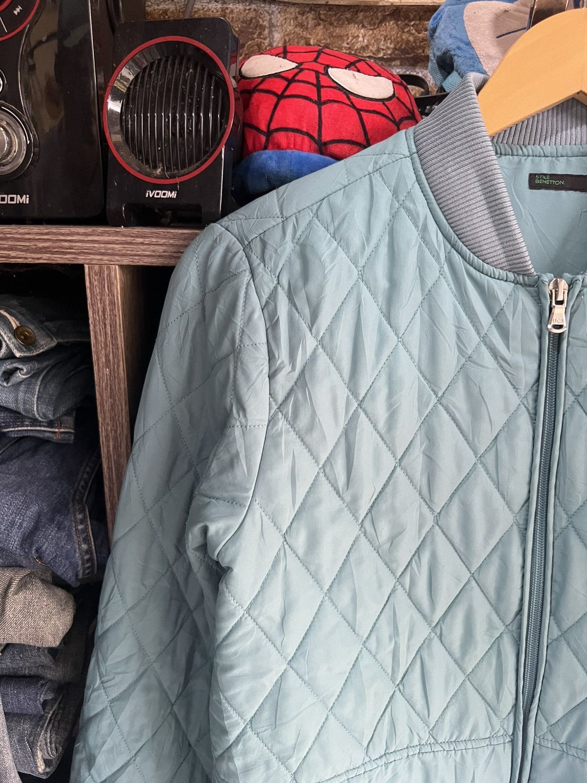 United Colors Of Benetton 🔥Stile Benetton United Colors of Benetton Quilted Jacket Size S / US 4 / IT 40 - 4 Thumbnail