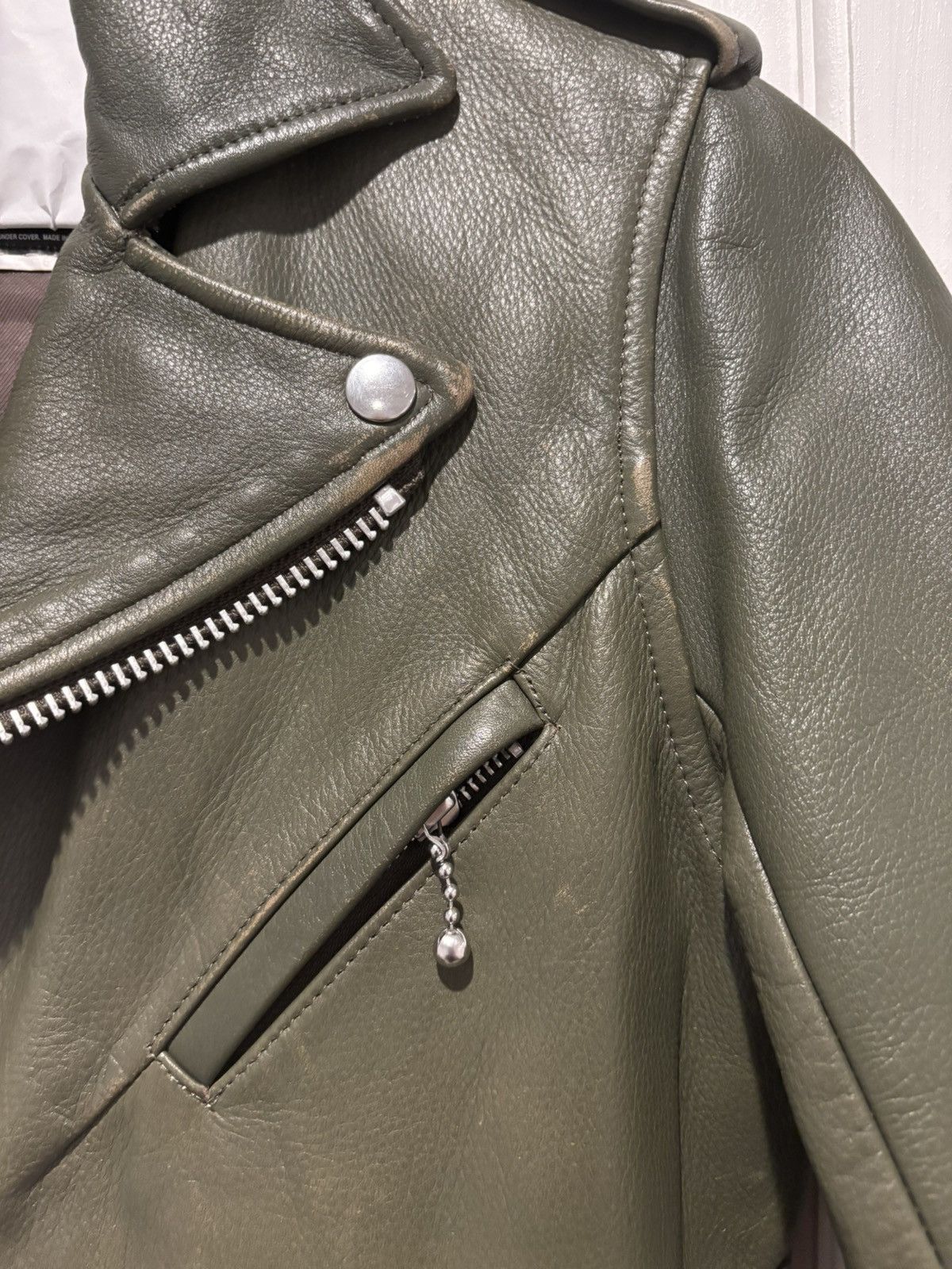 Jun Takahashi × Undercover UNDERCOVER AW01 DAVF MOTO JACKET Size US S / EU 44-46 / 1 - 5 Thumbnail