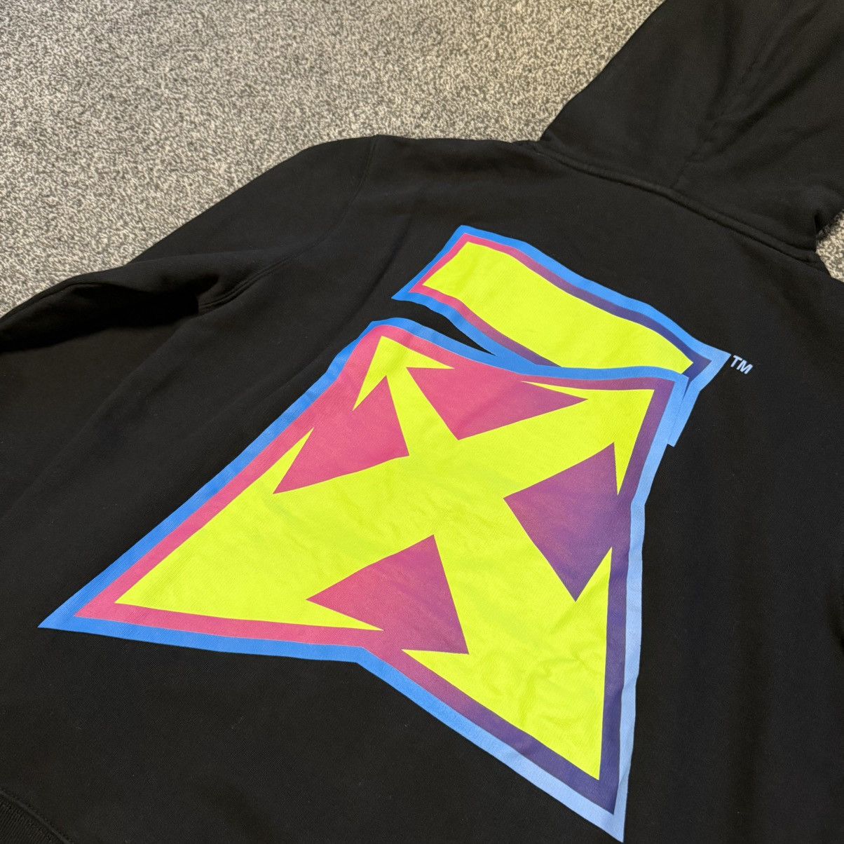 Off-White Off-White Degrade Thund Arrows Hoodie Size US M / EU 48-50 / 2 - 11 Thumbnail