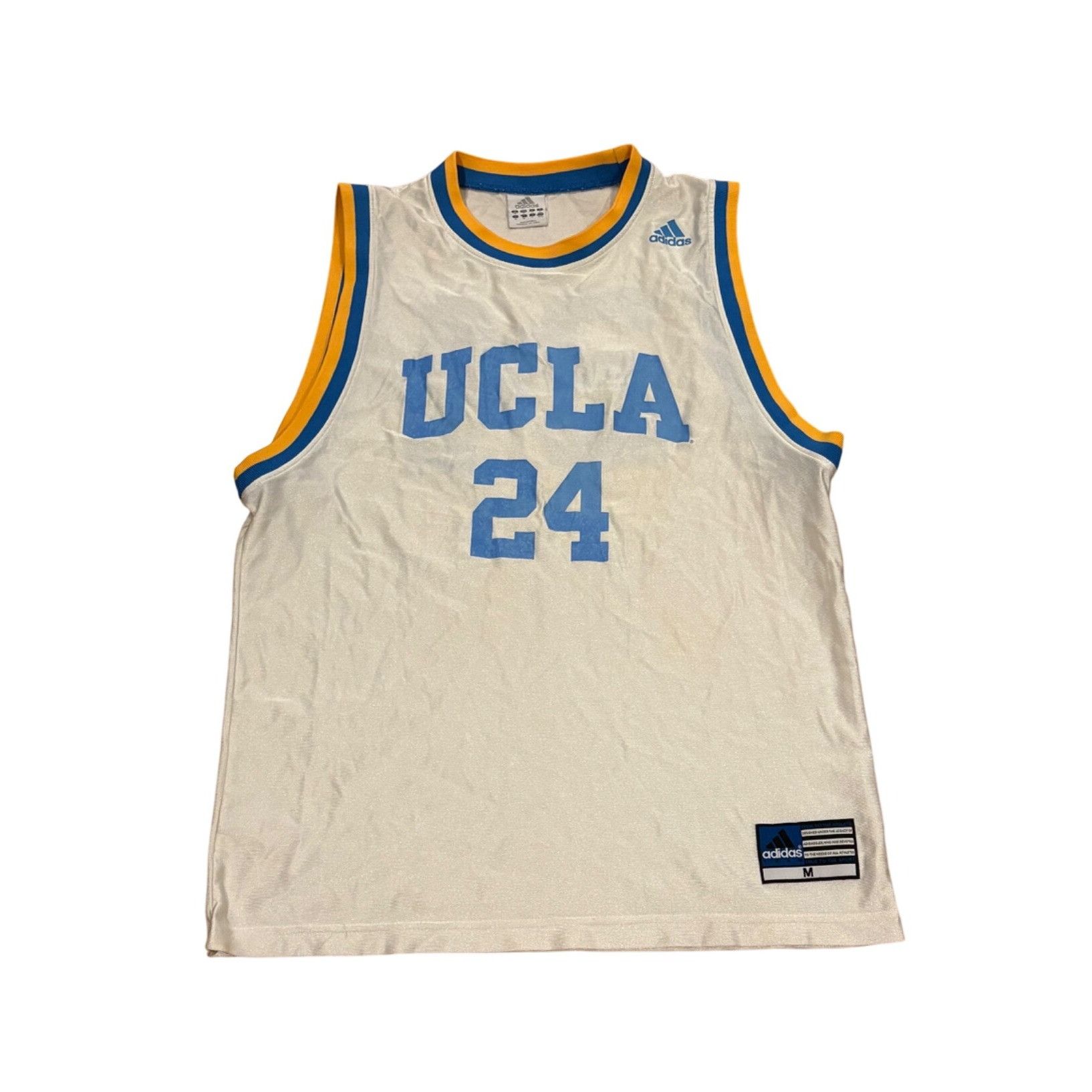 Adidas Vintage 1990’s Adidas UCLA Bruins #24 NCAA Basketball Jersey Size US M / EU 48-50 / 2 - 1 Thumbnail