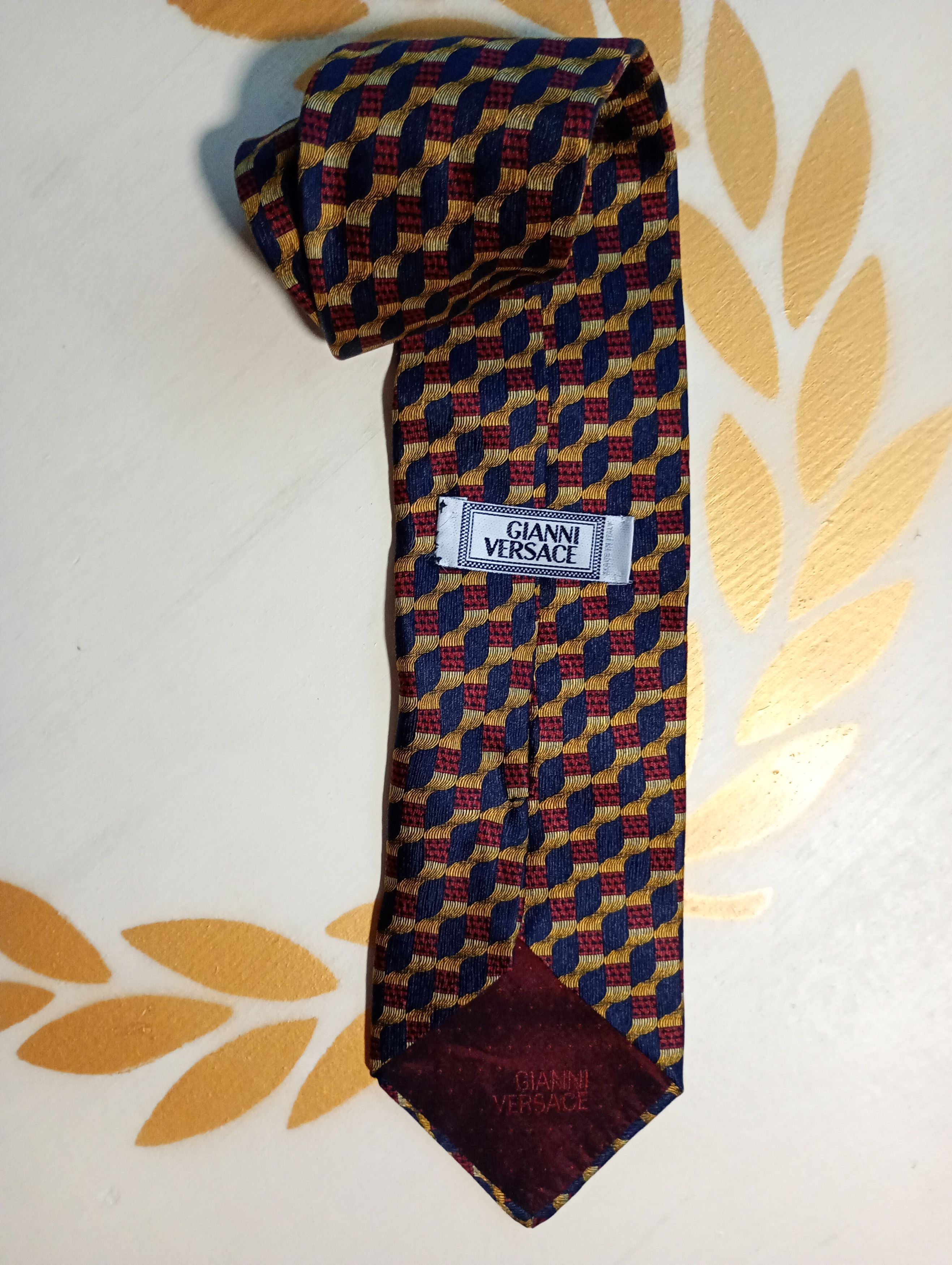 Versace Gianni Versace Tie Vintage Size ONE SIZE - 5 Thumbnail