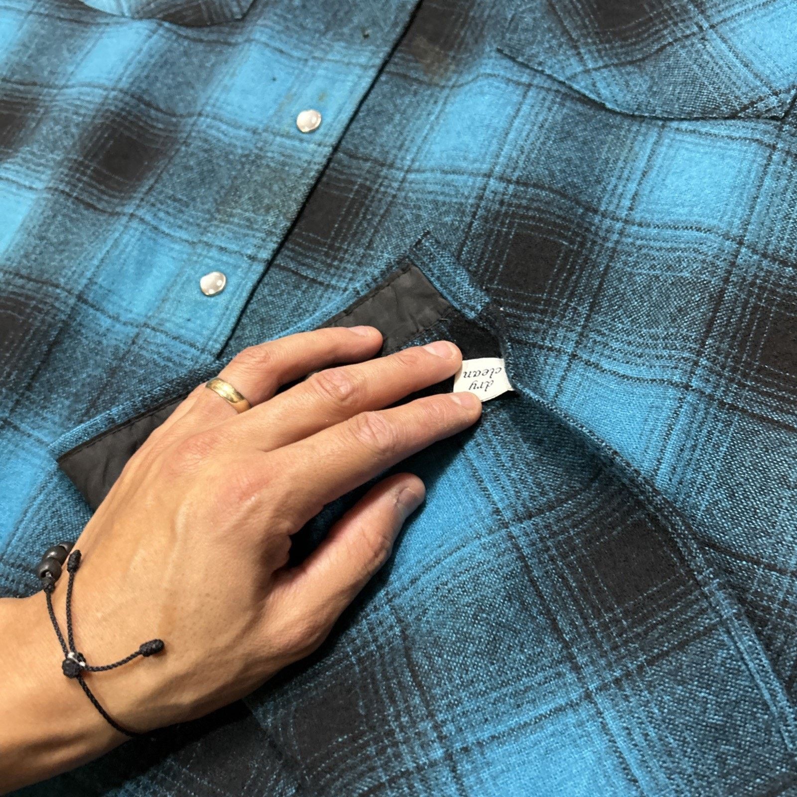 Pendleton VTG Pendleton High Grade Western Wear Wool Pearl Flaws Size US XL / EU 56 / 4 - 4 Thumbnail