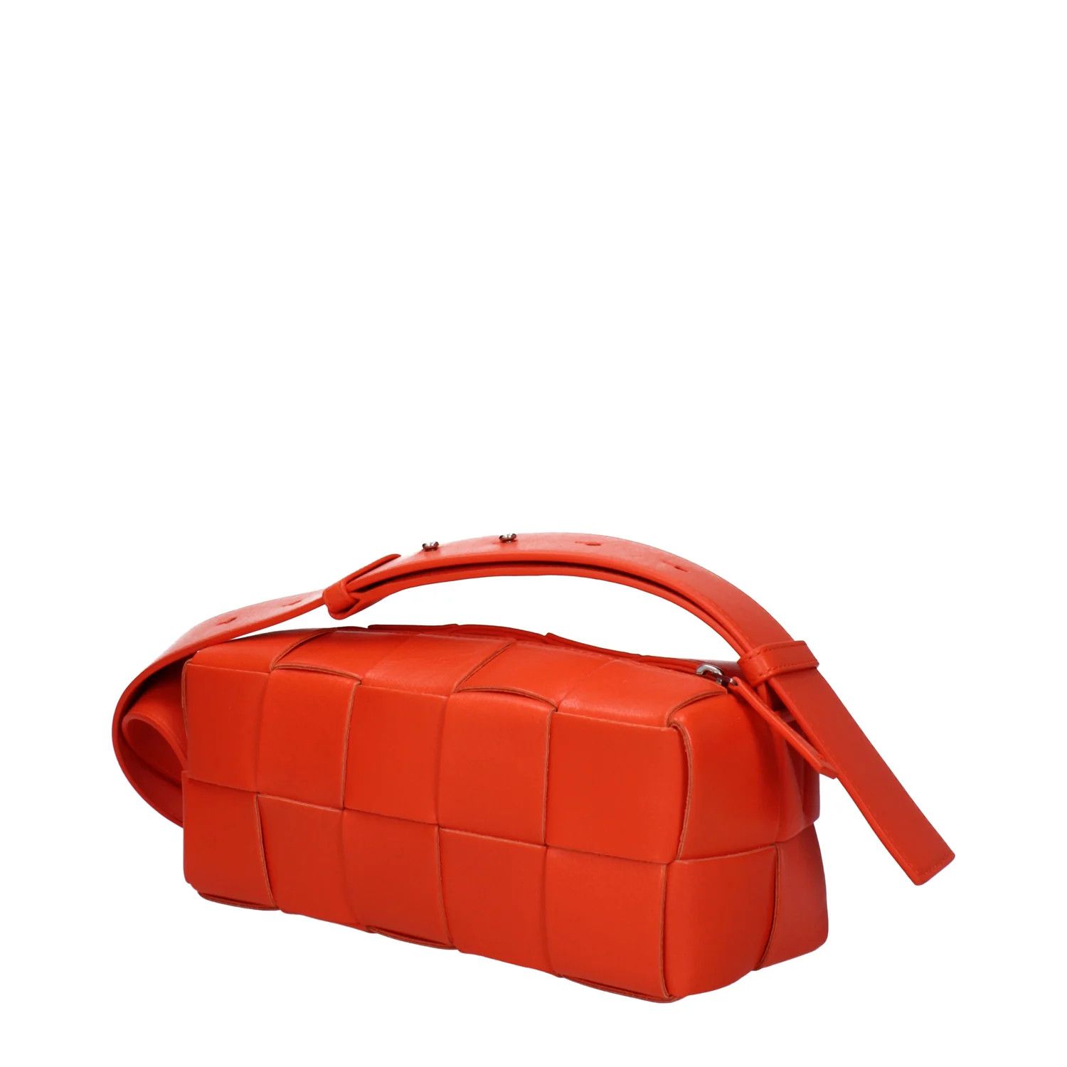 Bottega Veneta ob1o1e0325 Size: OS / Leather Crossbody Bag in Orange Size ONE SIZE - 2 Thumbnail
