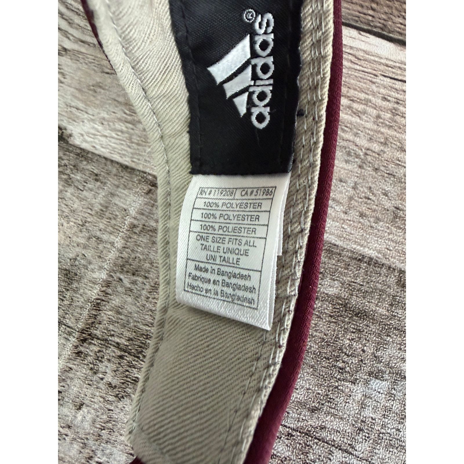 Adidas Texas A&M Aggies Adidas Adjustable Visor Size ONE SIZE - 8 Thumbnail