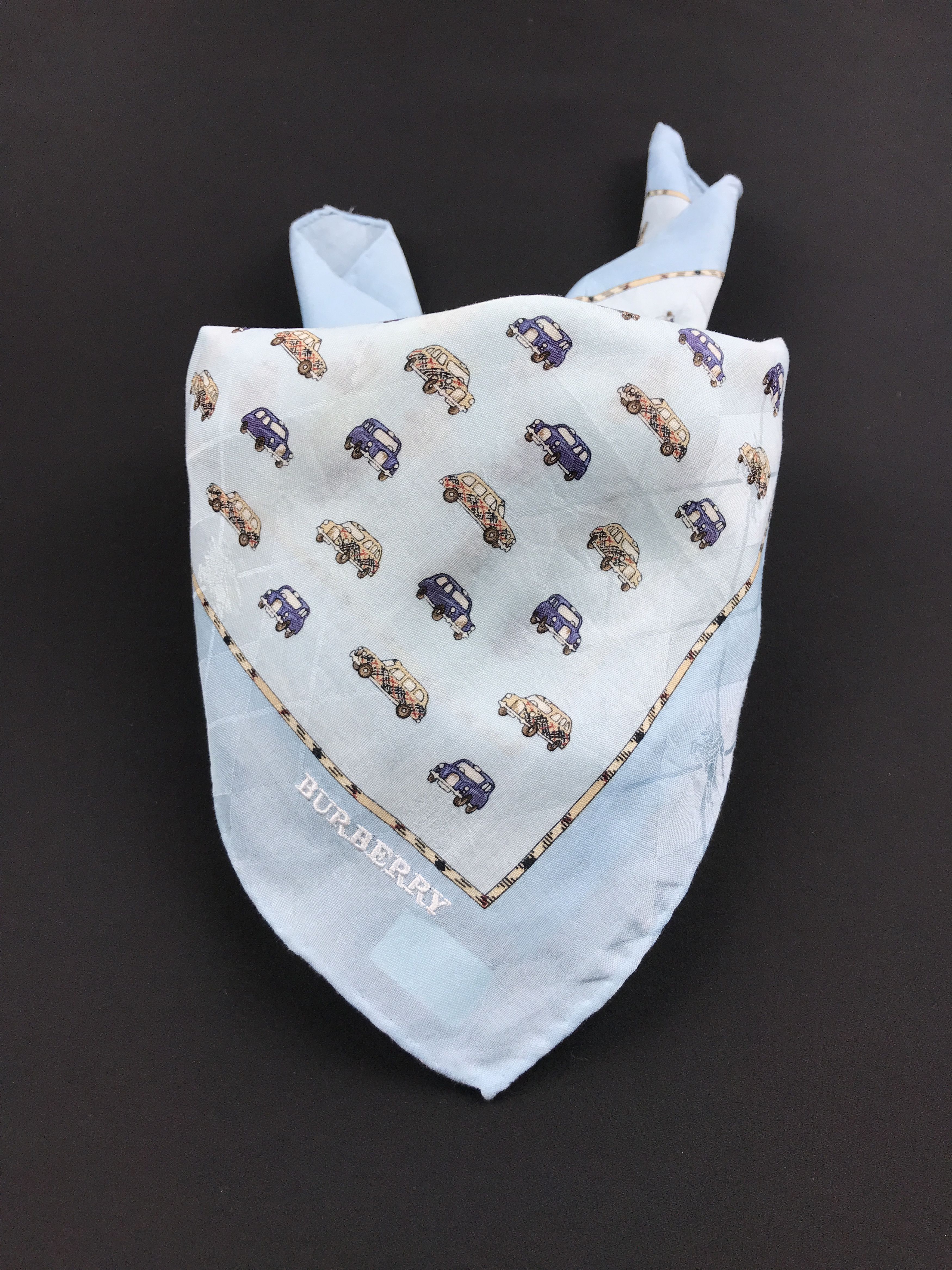 Burberry × Vintage Vintage Burberry Bandana Neckerchief Handkerchief Size ONE SIZE - 3 Thumbnail