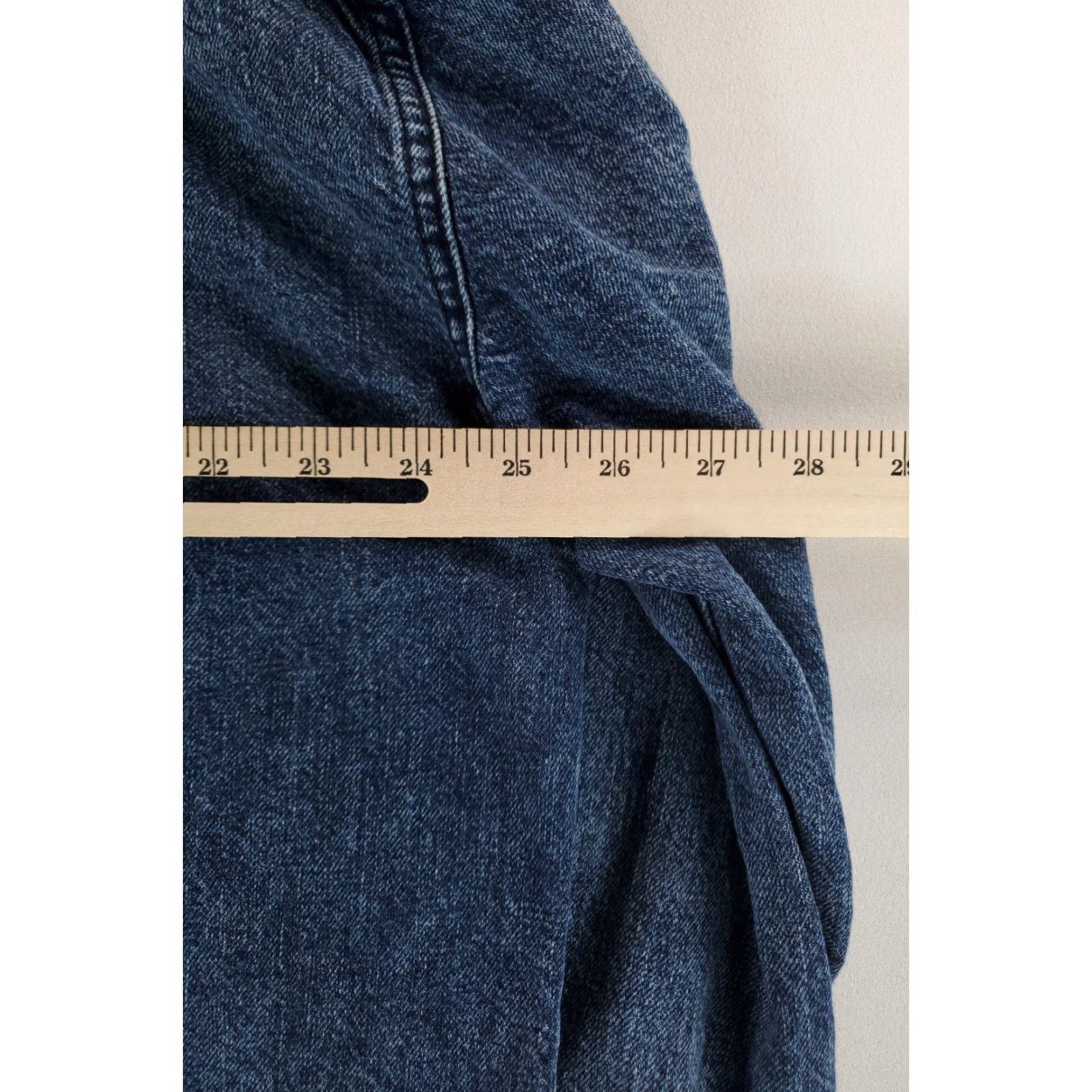 Vintage We The Free Denim Shirt Jacket Snap Blue Long Sleeve Womens XL Shirt Jacket Women Blue Denim XL Size XL / US 12-14 / IT 48-50 - 4 Thumbnail