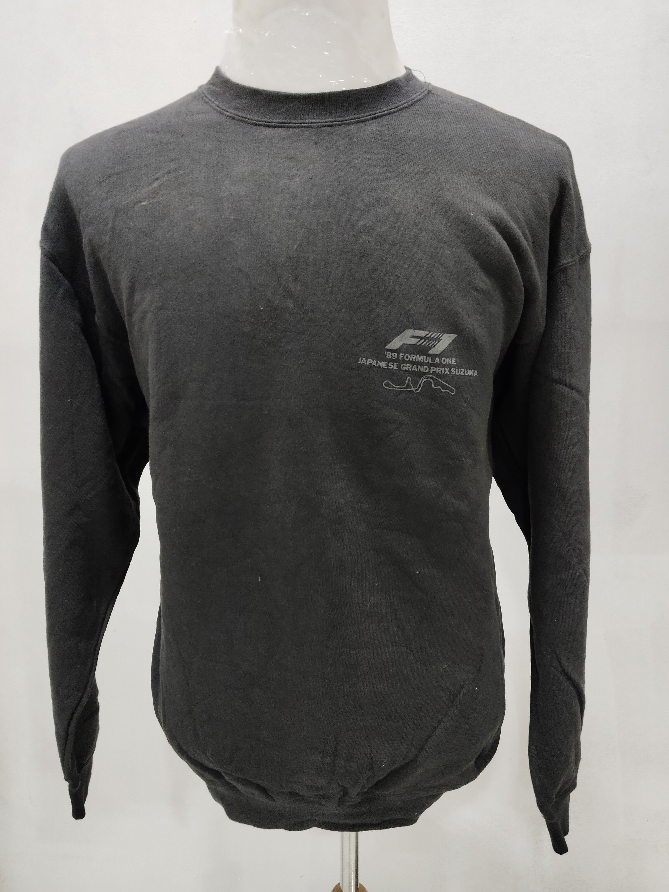 Edition Japan × Vintage Vintage 80s Formula One Japanese Grand Prix Sweatshirt Size US L / EU 52-54 / 3 - 2 Thumbnail