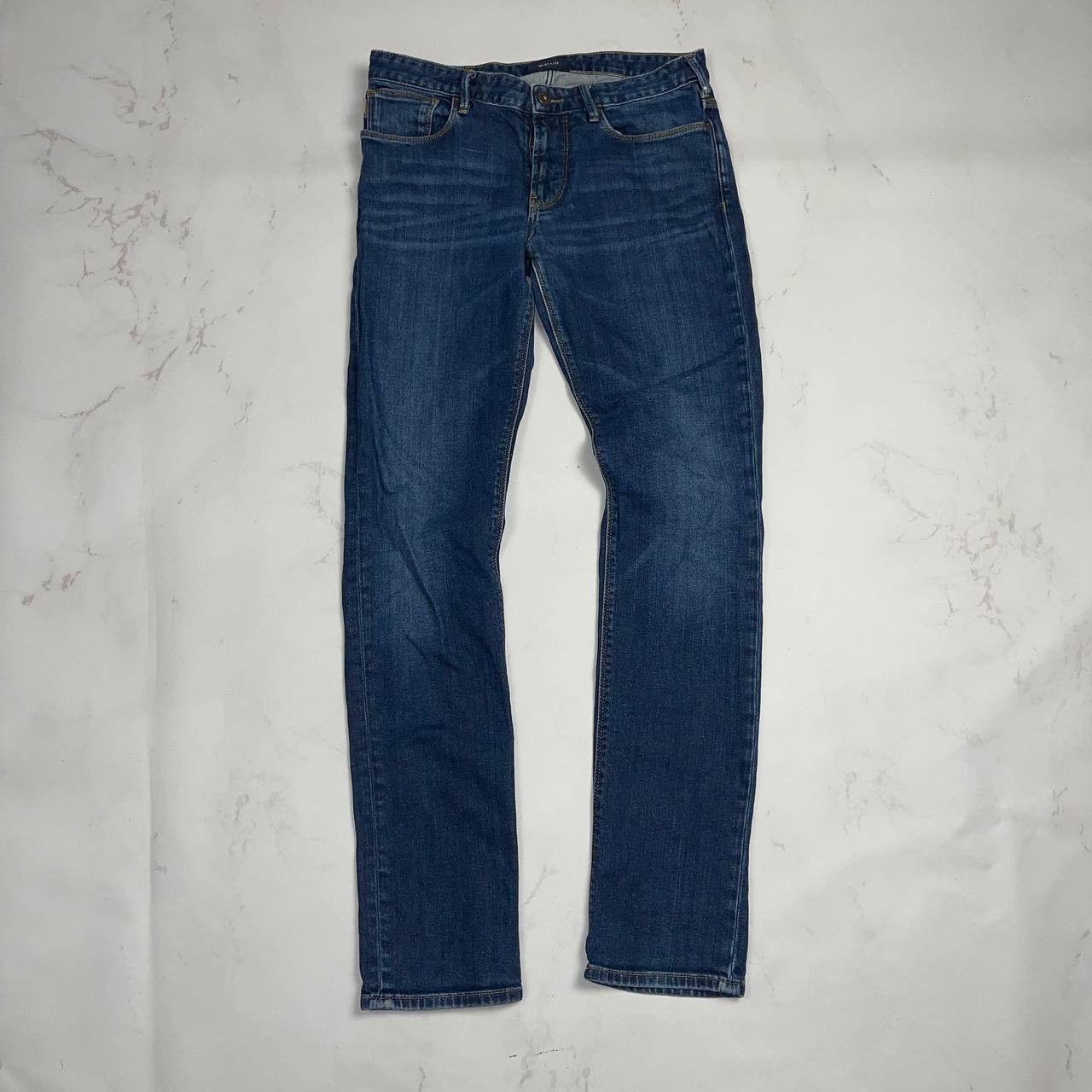 Giorgio Armani Vintage Armani Jeans Metal Logo Denim Pants Size 31 Size US 31 - 1 Thumbnail