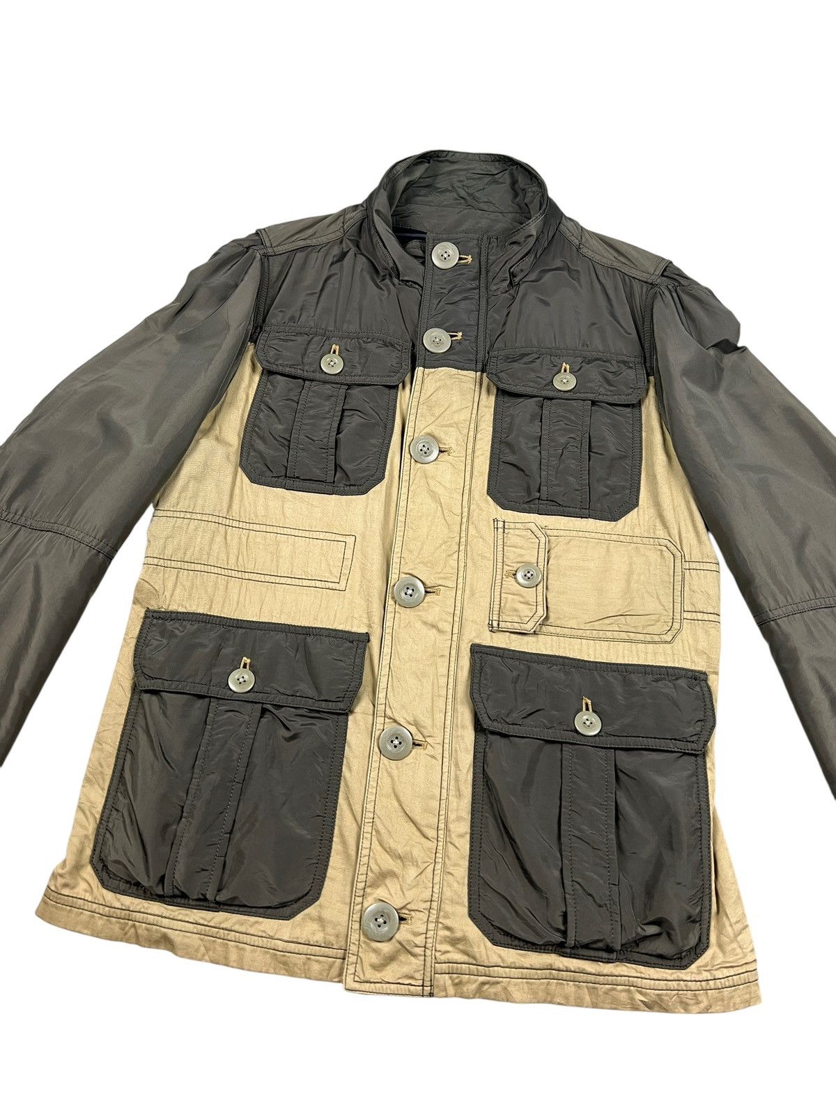 Japanese Brand × Morgan Homme Morgan Homme Hybrid Multipocket Jacket Size US S / EU 44-46 / 1 - 5 Thumbnail