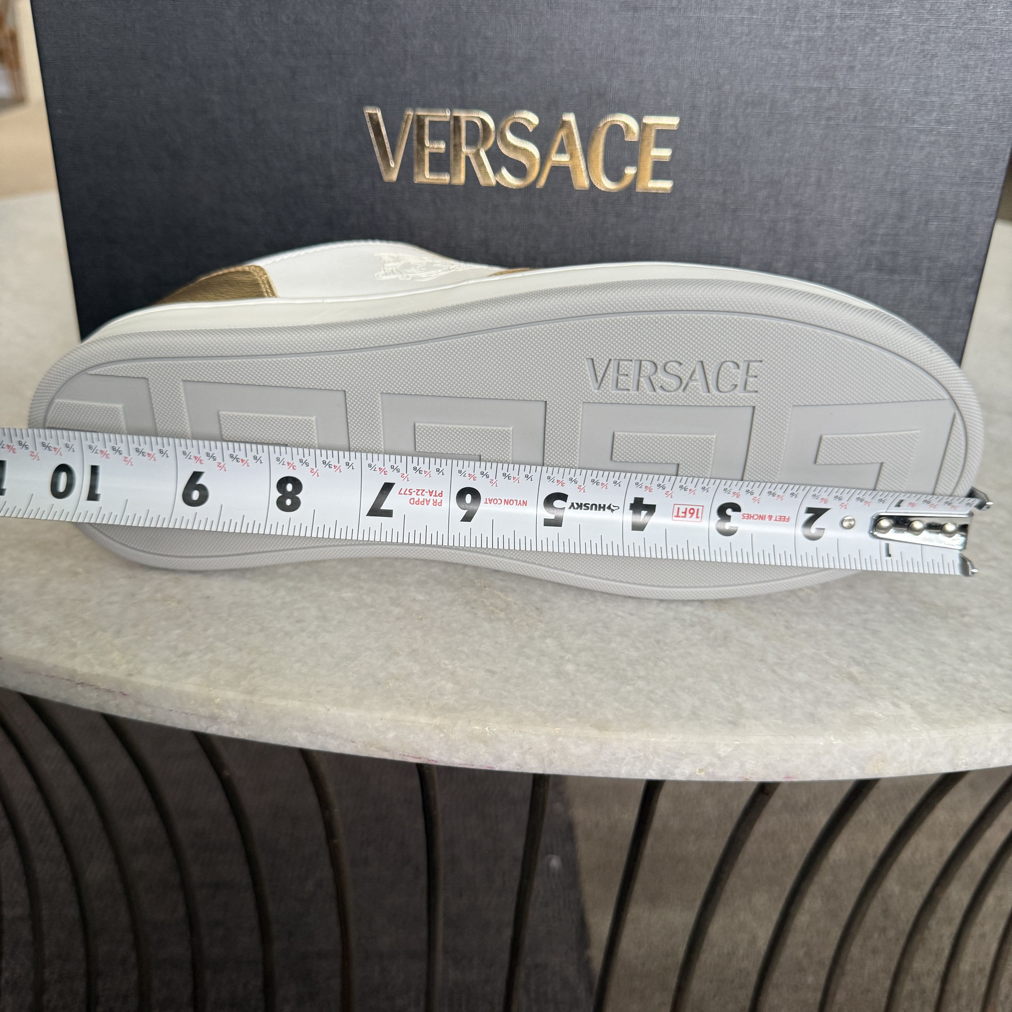 Versace Versace Medusa Leather Women's Sneaker Shoe, 1014316, 39.5 Size US 9.5 / IT 39.5 - 16 Thumbnail