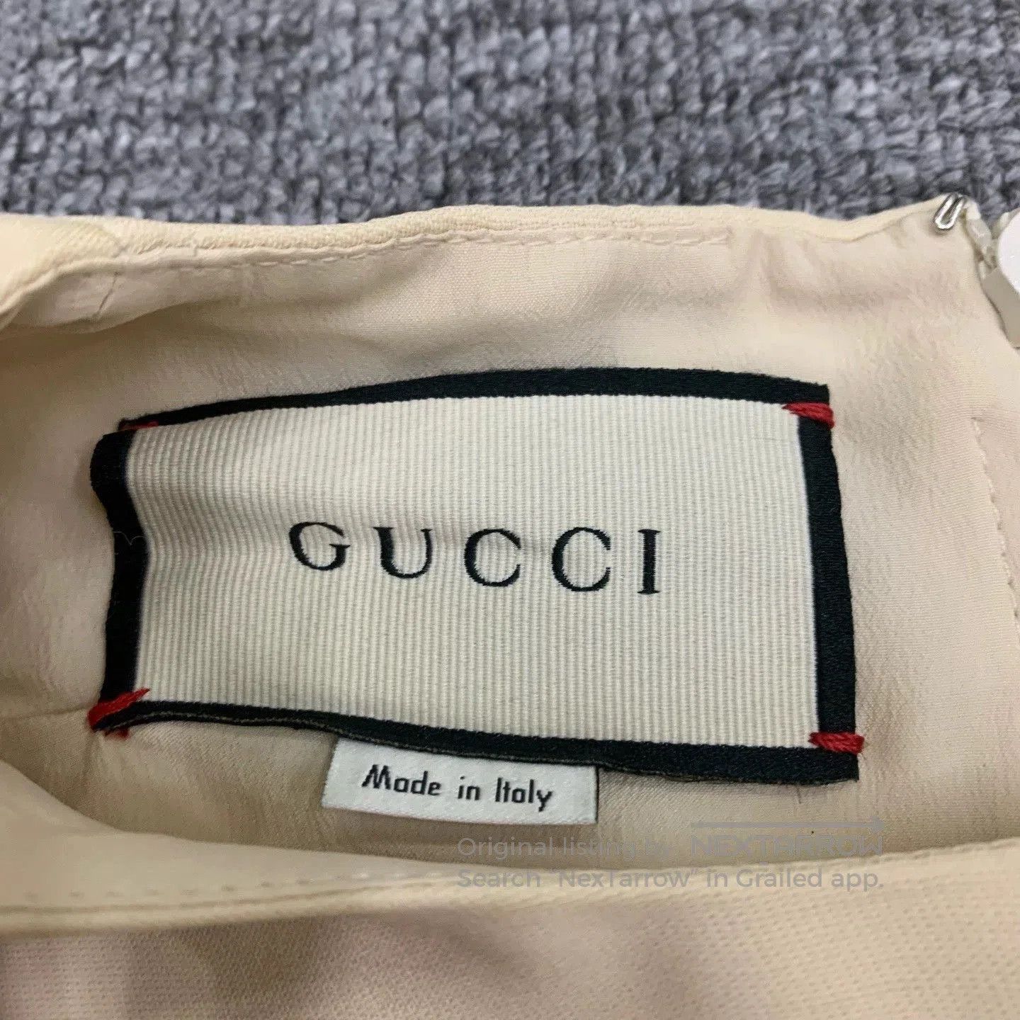 Gucci gucci beige dress with striped details. Size M / US 6-8 / IT 42-44 - 6 Thumbnail