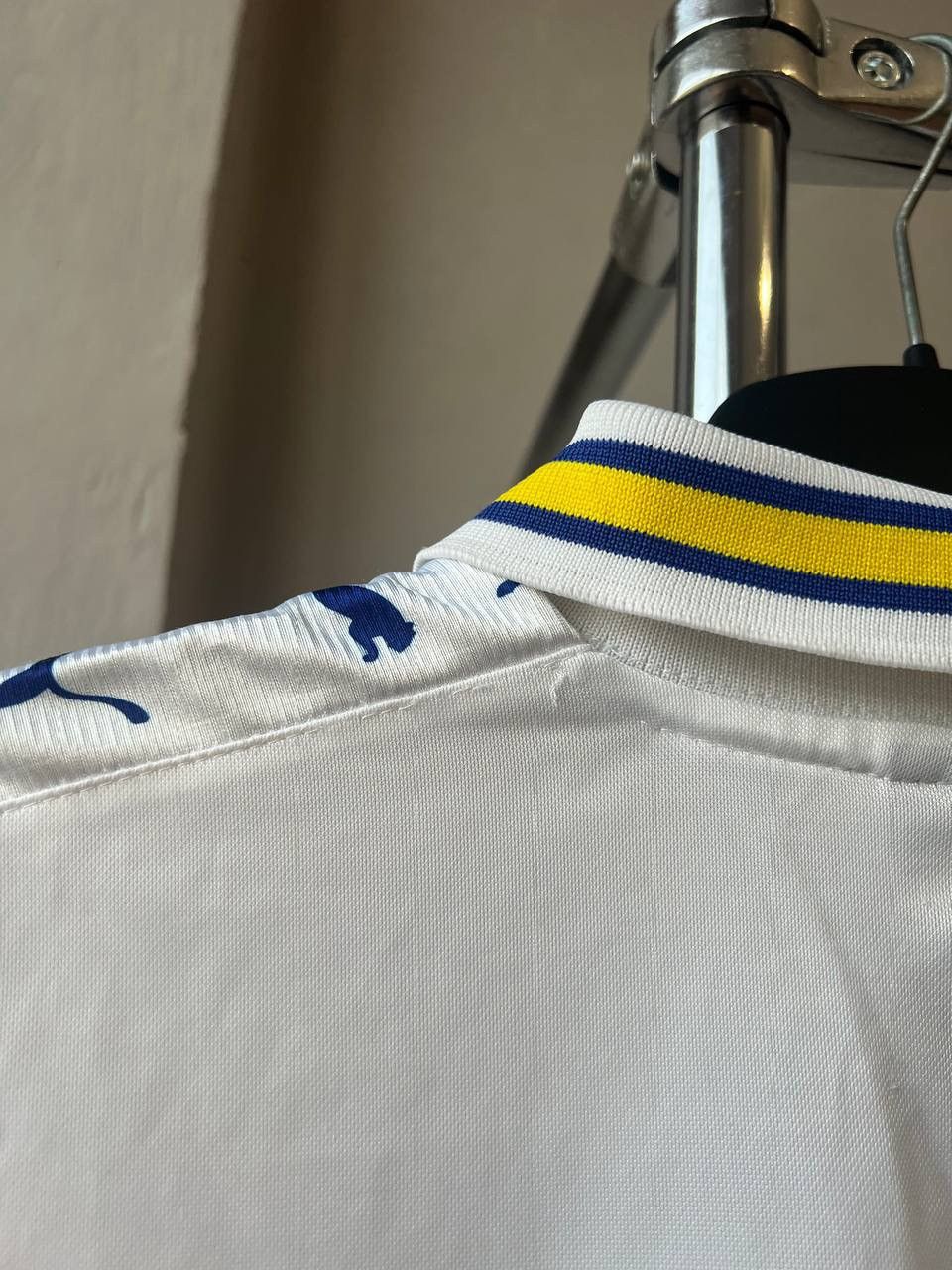 Puma 1998/2000 LEEDS UNITED HOME SOCCER JERSEY FOOTBALL SHIRT 32 Size US XS / EU 42 / 0 - 17 Thumbnail