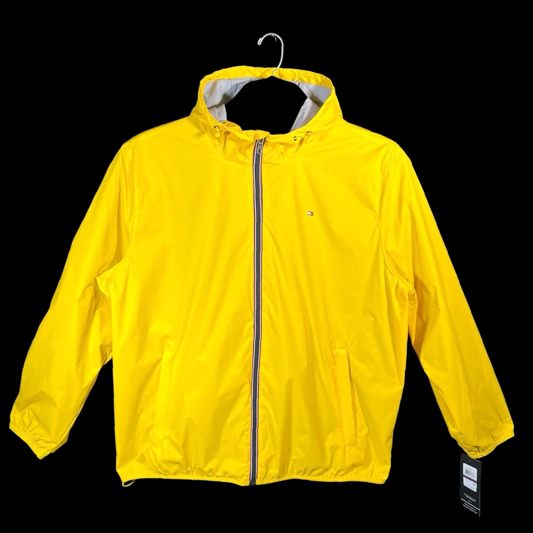 Tommy Hilfiger Tommy Hilfiger Men's Rain Jacket XXL Yellow Water-Wind Resistant Breathable Jacket Size US XXL / EU 58 / 5 - 2 Thumbnail
