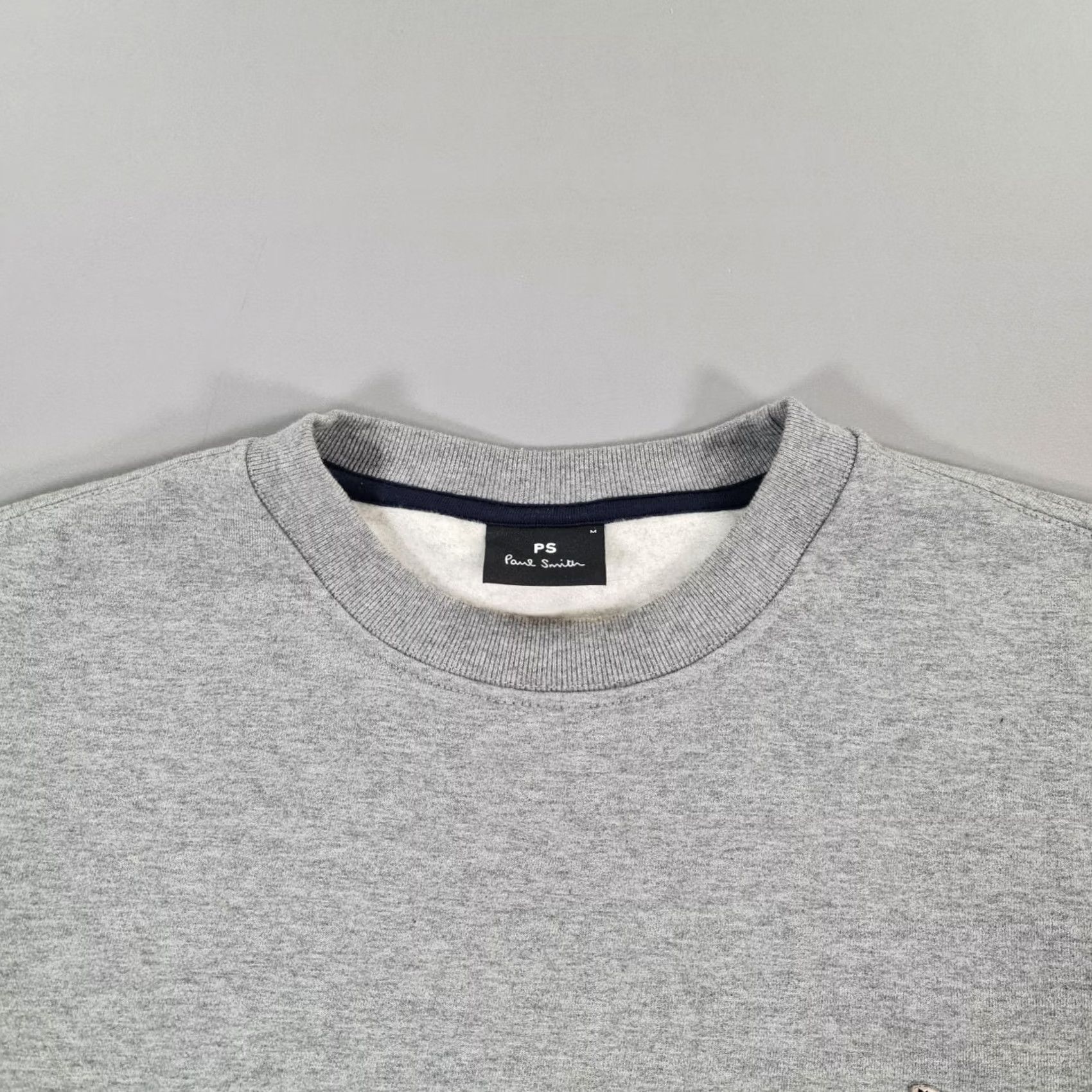 Paul Smith Paul Smith Mens Sweatshirt Grey M Logo Fleece Cotton Crew Pullover Shirt (Adult Men) Size US M / EU 48-50 / 2 - 2 Thumbnail