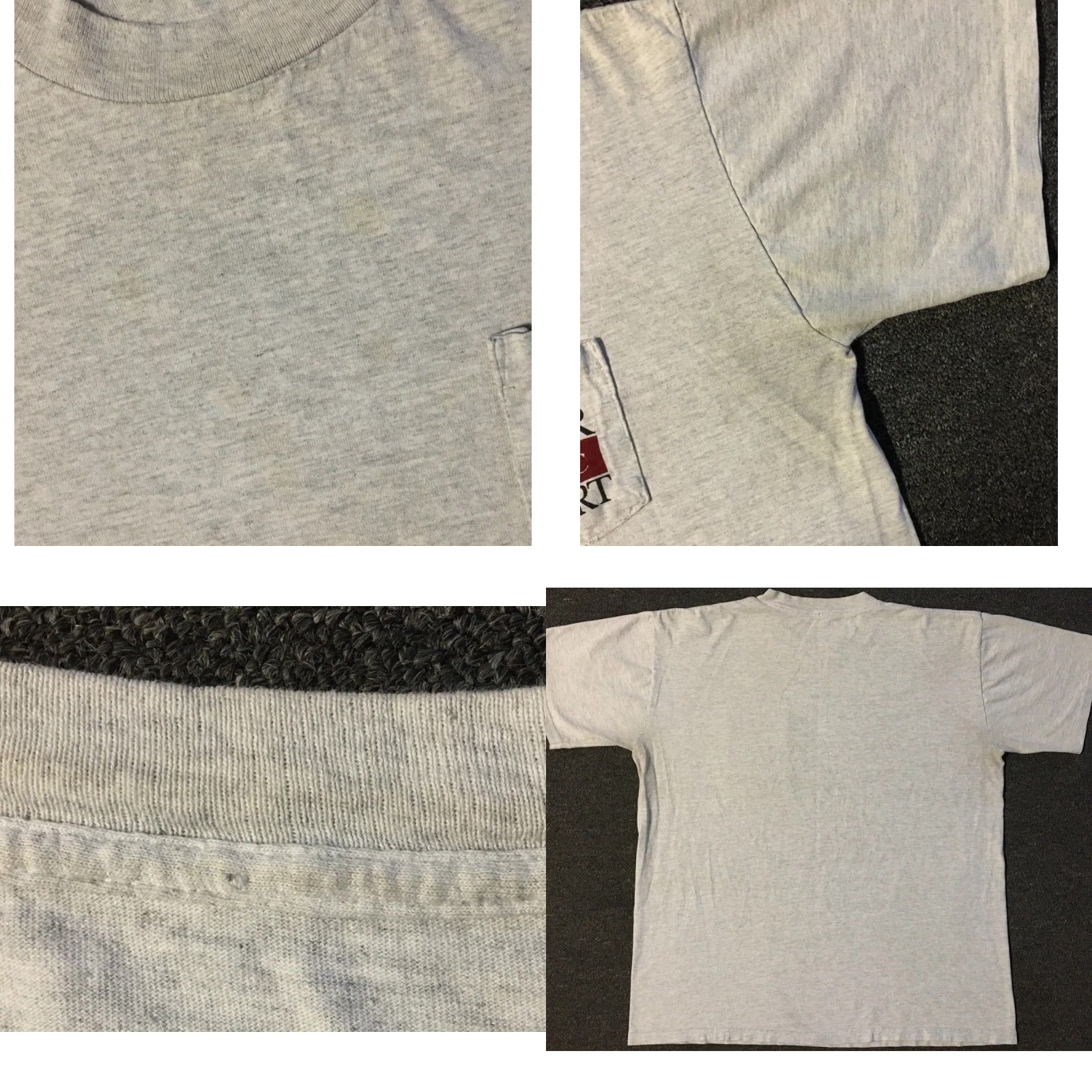 Vintage VINTAGE Smoking Shirt XL Gray 90s Basic Cigarettes Faded Distressed Promo T-Shirt Men Grunge Punk Skate Biker USA USA 80s 90s Distressed Size US XL / EU 56 / 4 - 9 Thumbnail