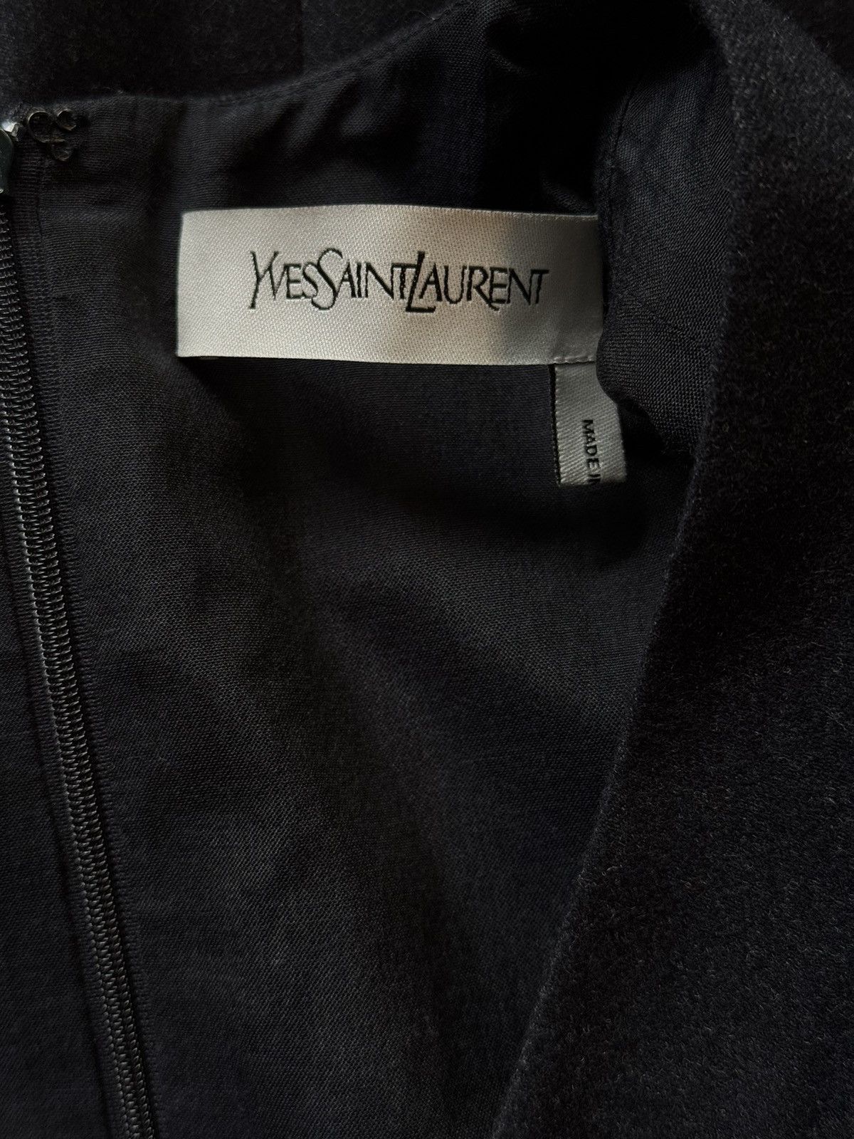 Designer × Yves Saint Laurent A/W 2010 Yves Saint Laurent YSL by Stefano Pilati wool dress Size S / US 4 / IT 40 - 8 Thumbnail