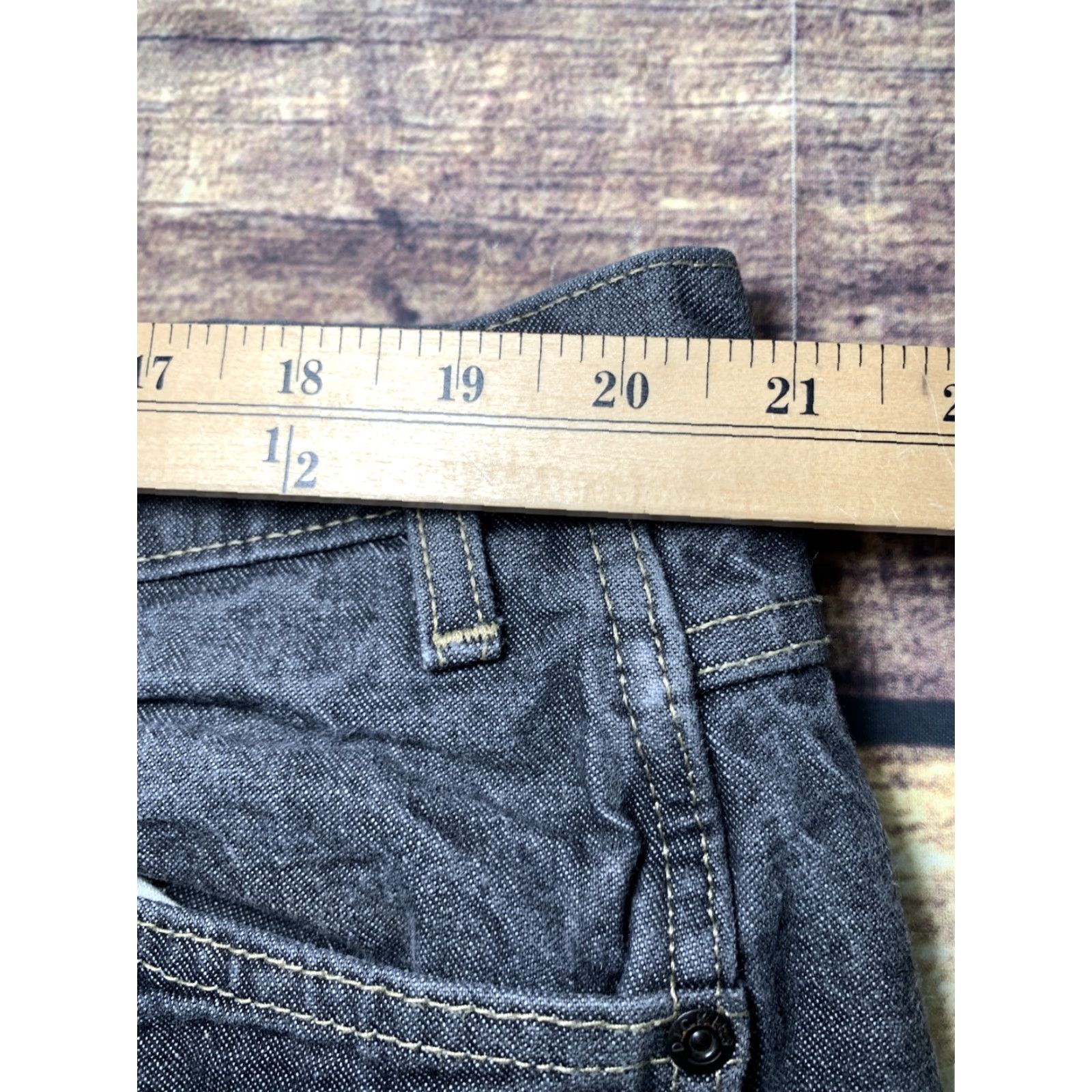 Dickies Dickies Denim Work Shorts Size 42 Loose Fit ER305BK Black Tool Pockets Mens Shorts Navy? Size US 42 / EU 58 - 7 Thumbnail