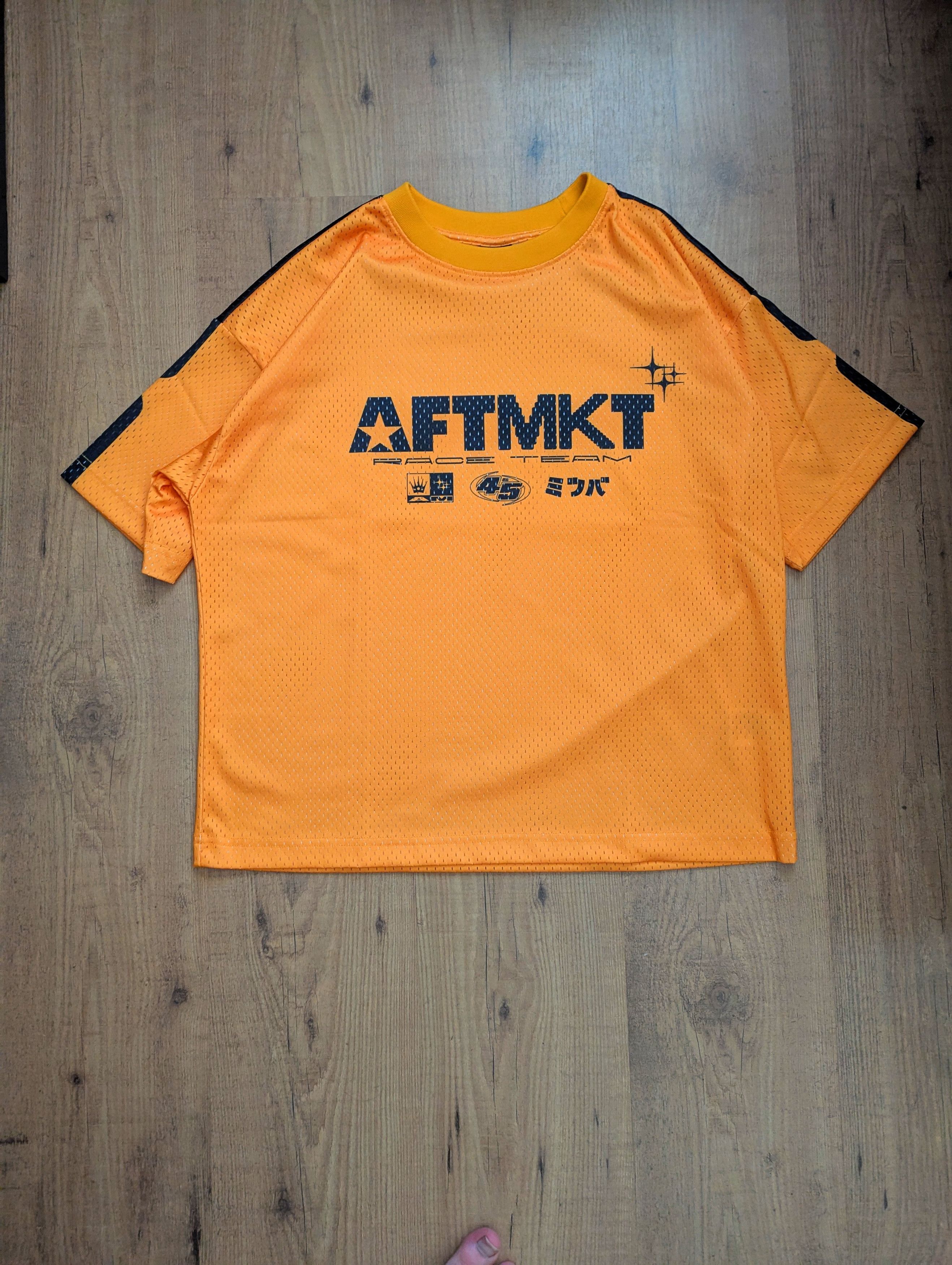 Cotton On Yellow and Black Boxy AFTMKT Jersey!☀️ Size US S / EU 44-46 / 1 - 1 Thumbnail