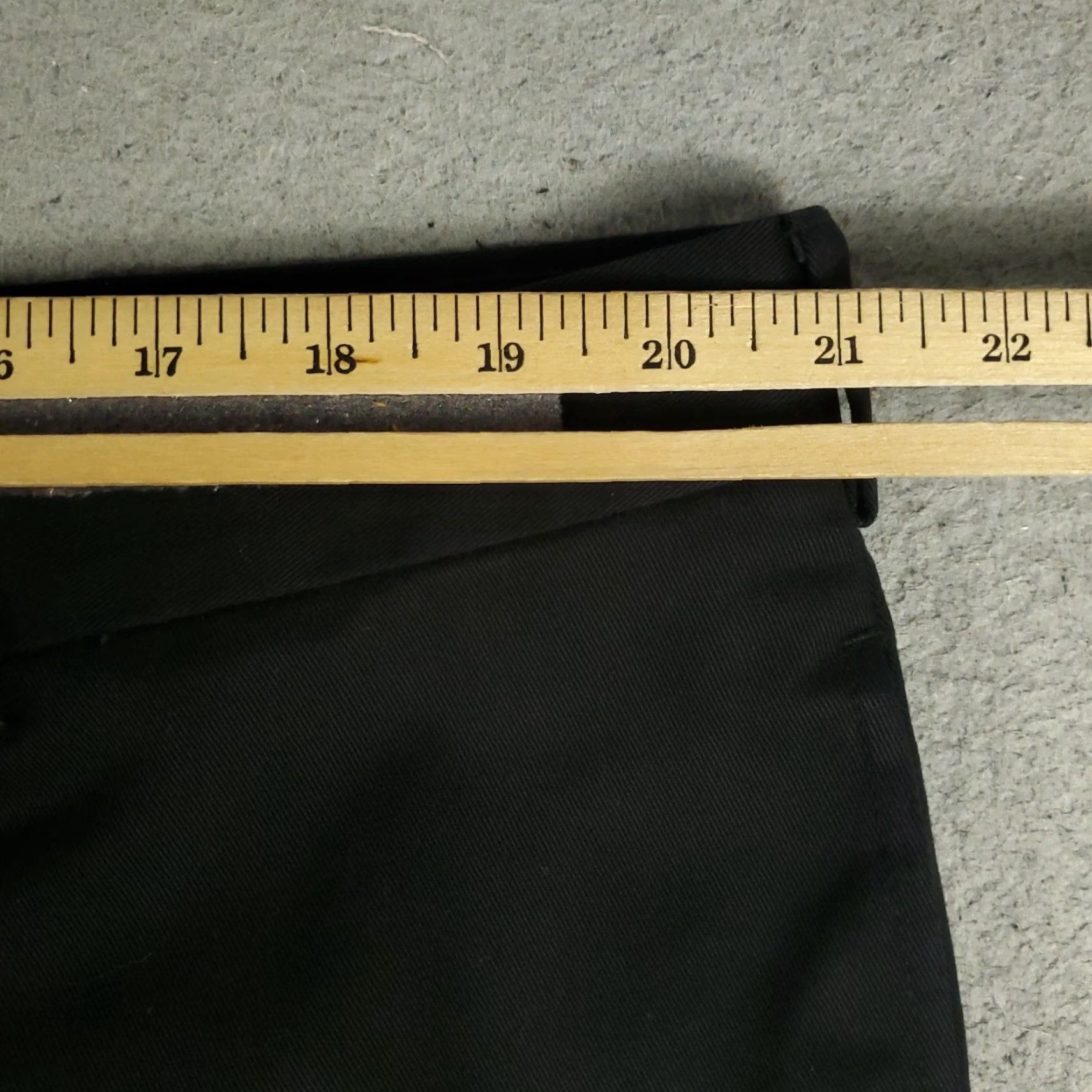 Brooks Brothers VINTAGE Brooks Brothers Mens Pants Size 42x28.5 Black Chino Flat Front Business Casual Formal Size US 42 / EU 58 - 3 Thumbnail