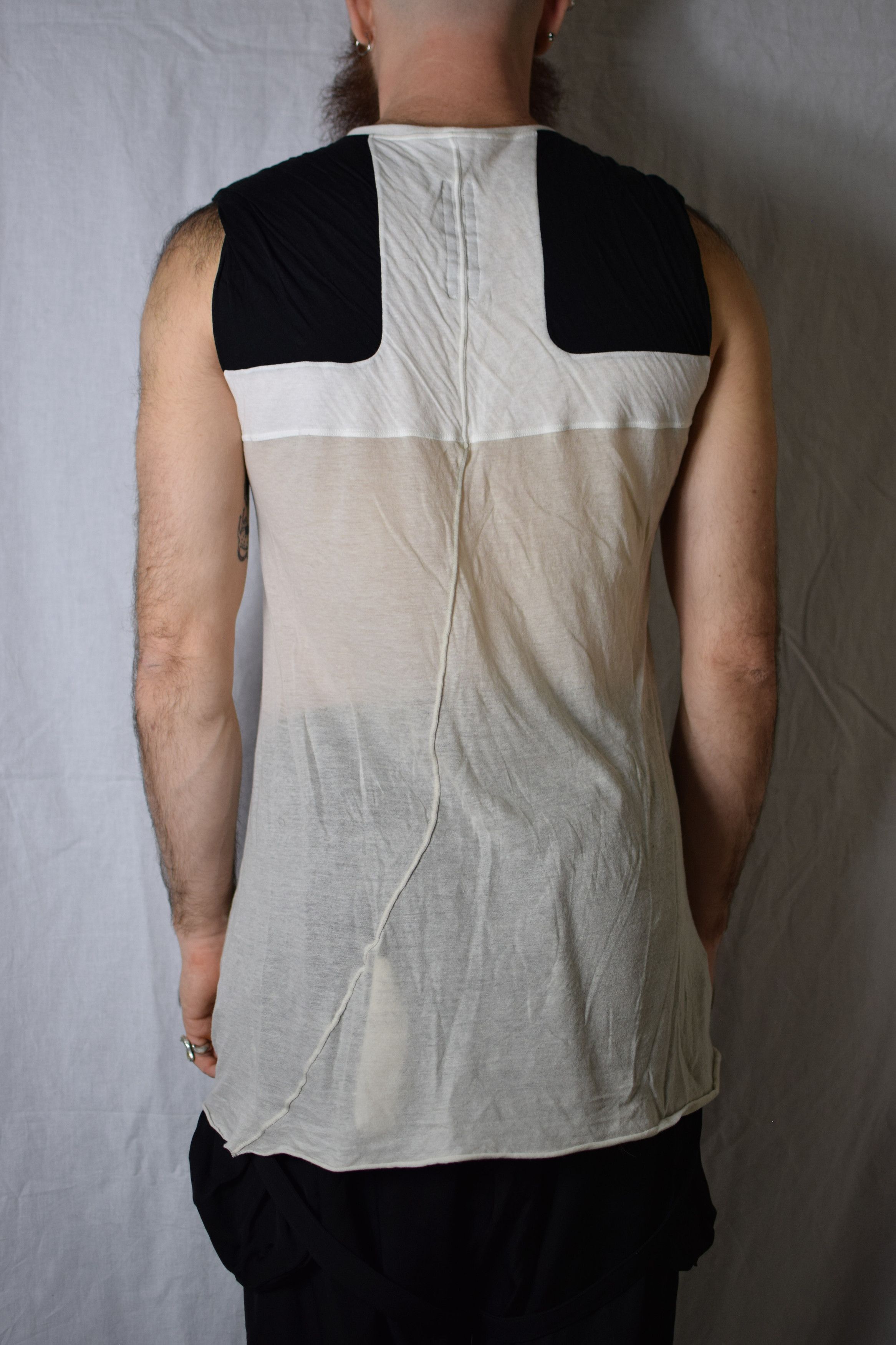 Rick Owens Rick Owens SS20 Tecuatl Tank - RU20S7156-UC Size US M / EU 48-50 / 2 - 6 Thumbnail