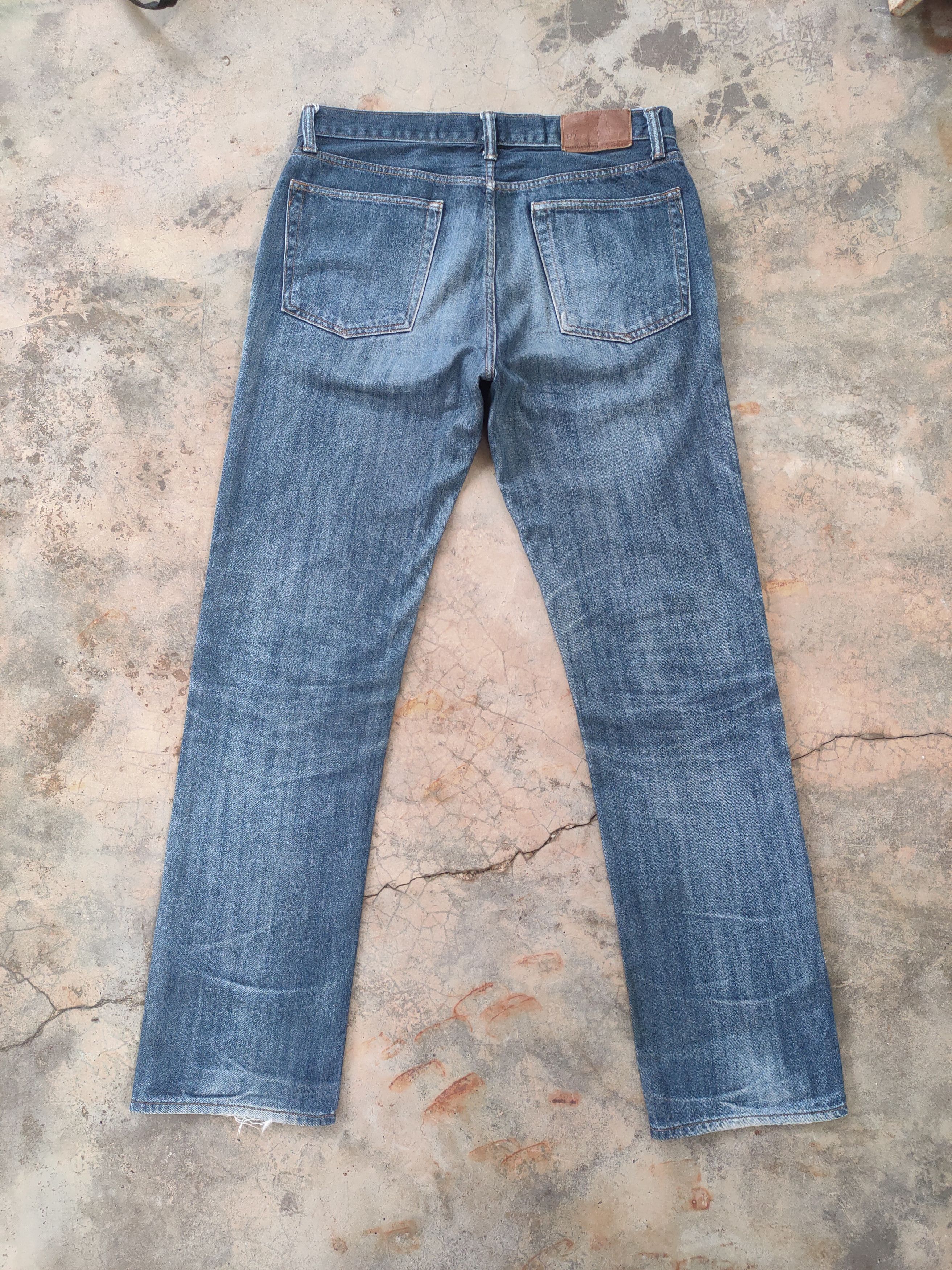 Japanese Brand W34 VINTAGE JAPANESE FADED DISTRESSED RIPPED JEAN PANTS Size US 34 / EU 50 - 8 Thumbnail