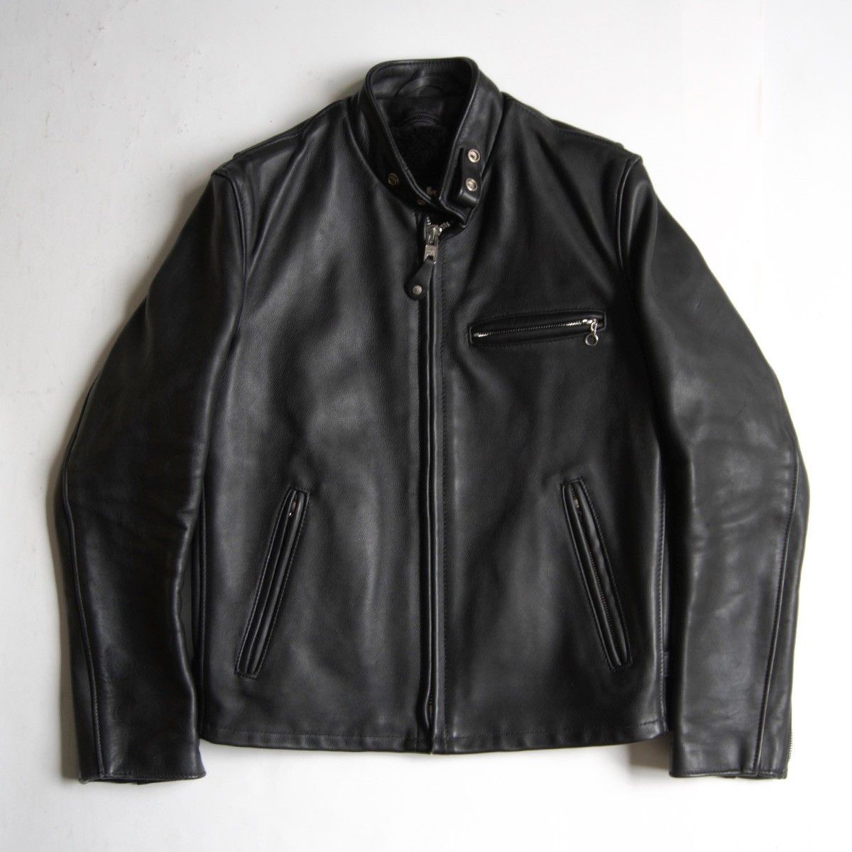 Schott Schott 641 Single Rider Jacket Size 38 Size US L / EU 52-54 / 3 - 1 Thumbnail