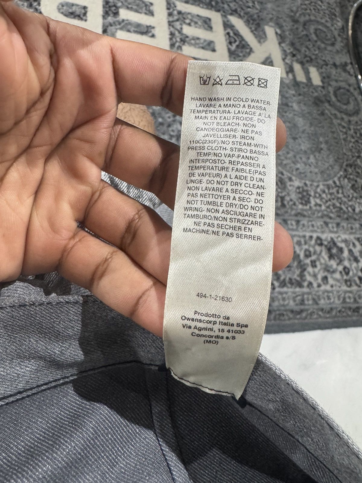 Rick Owens Drkshdw Rick Owens DRKSHDW Pad Cargos Grey Size US 29 - 8 Thumbnail