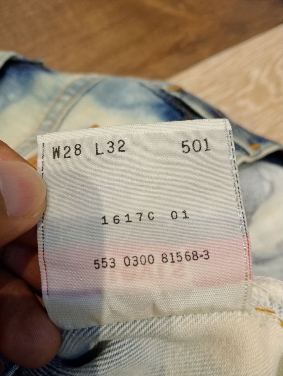 Levi's Vintage Clothing VINTAGE LEVI'S 501 BLEACH BLUE DENIM PANTS Size US 28 / EU 44 - 10 Thumbnail